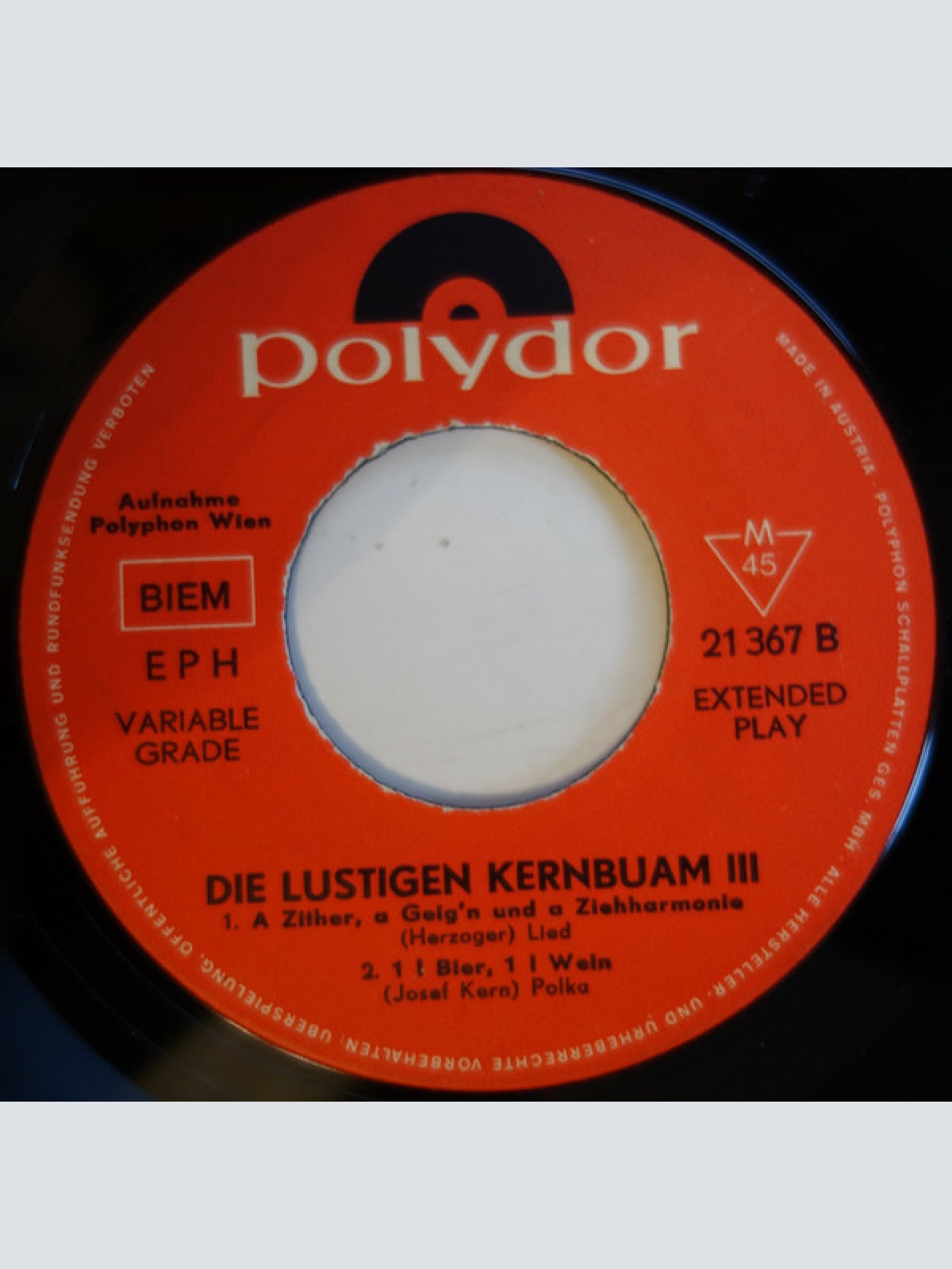 Vinyl / Die Kern Buam - Die Lustigen Kernbuam III