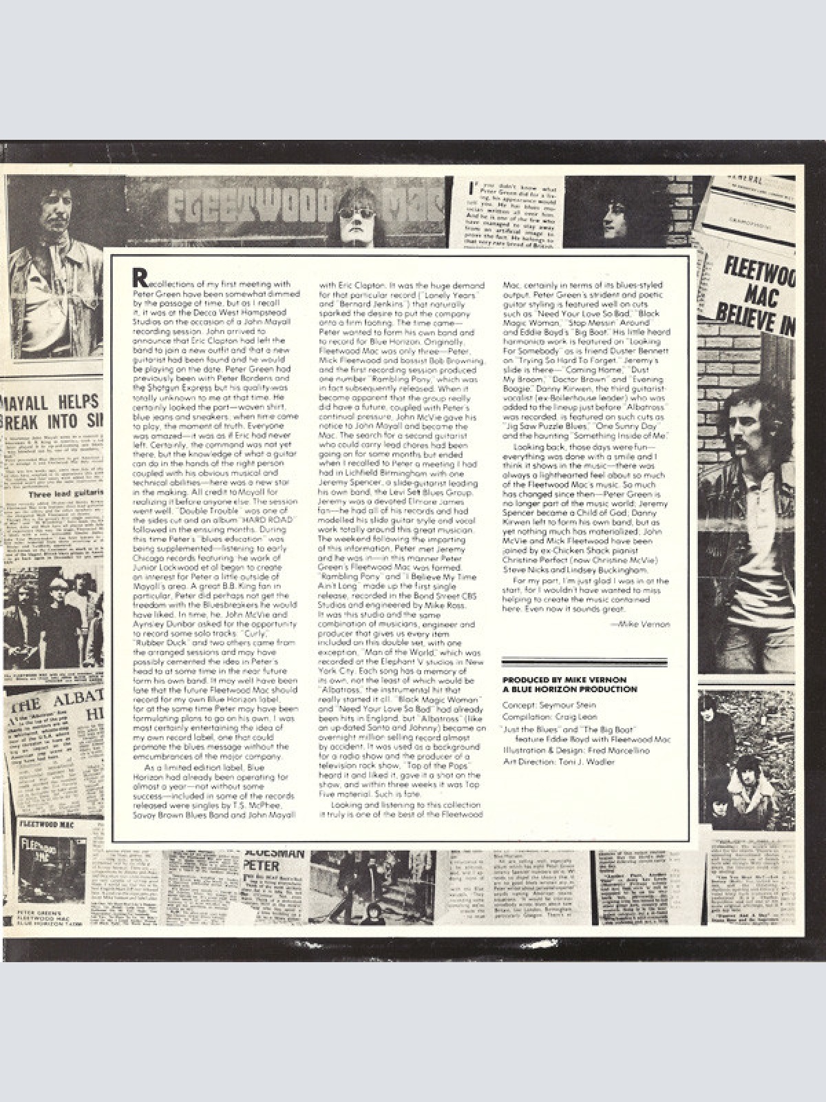 Vinyl / Fleetwood Mac - The History Of Fleetwood Mac - Vintage Years