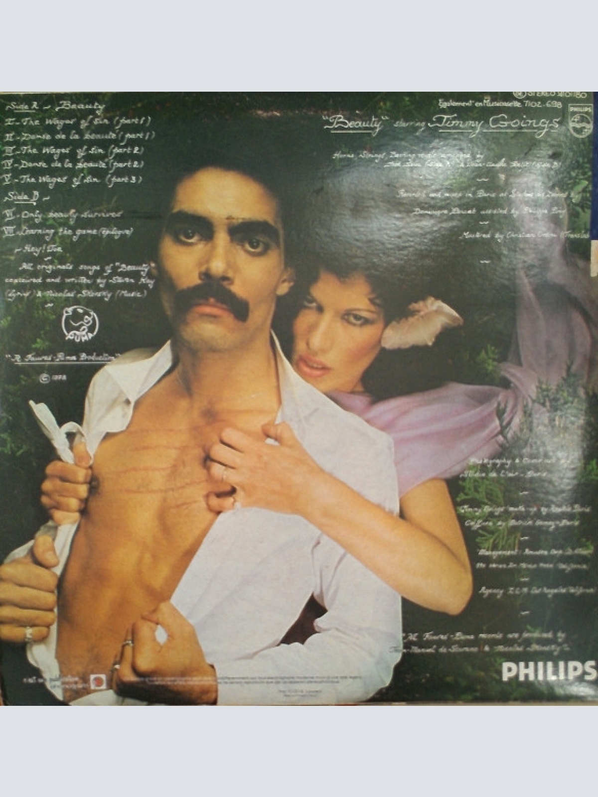 Vinyl / Santa Esmeralda Starring Jimmy Goings - Beauty