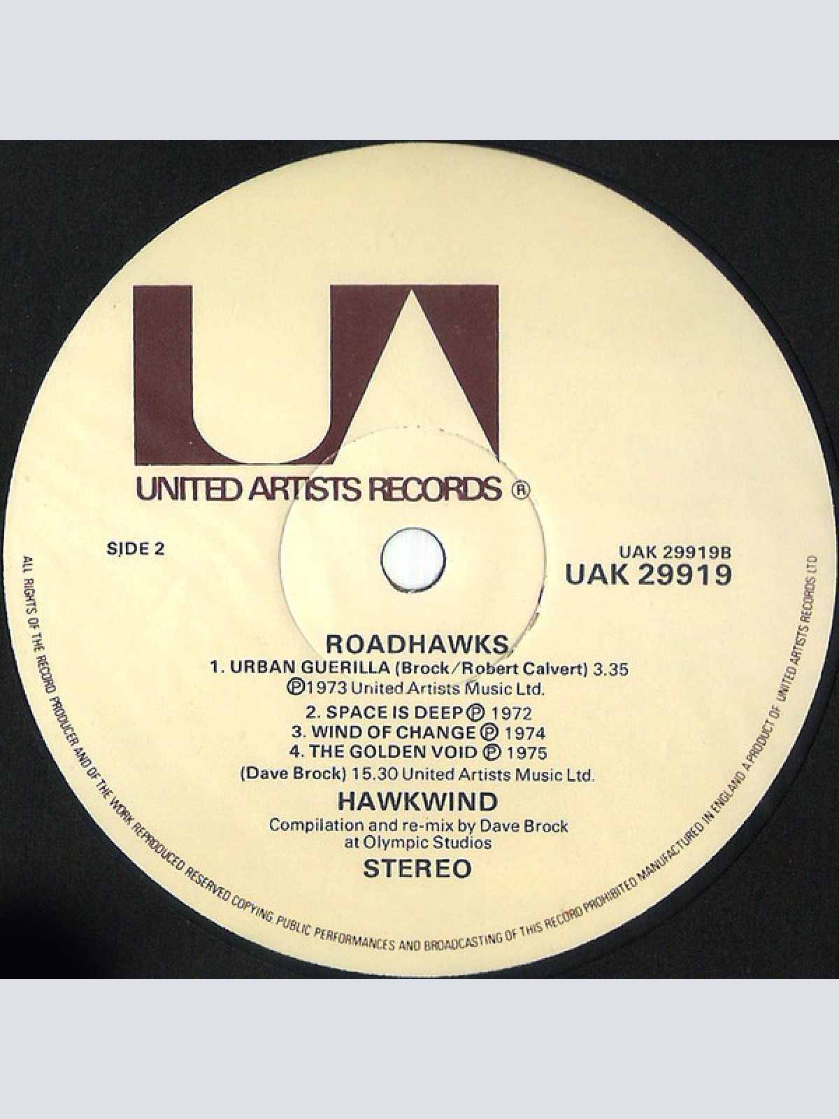 Vinyl / Hawkwind - Roadhawks