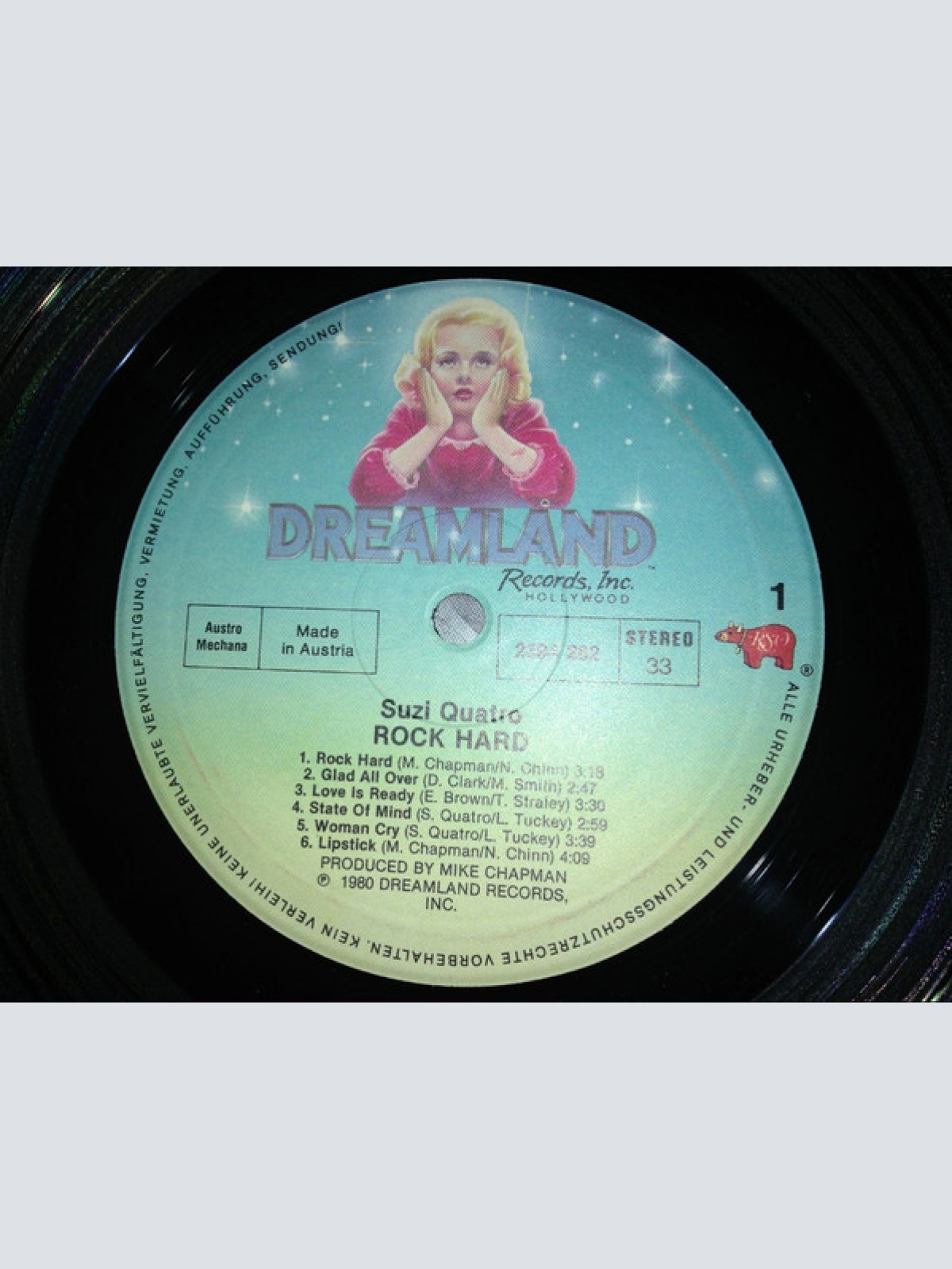 Vinyl / Suzi Quatro - Rock Hard