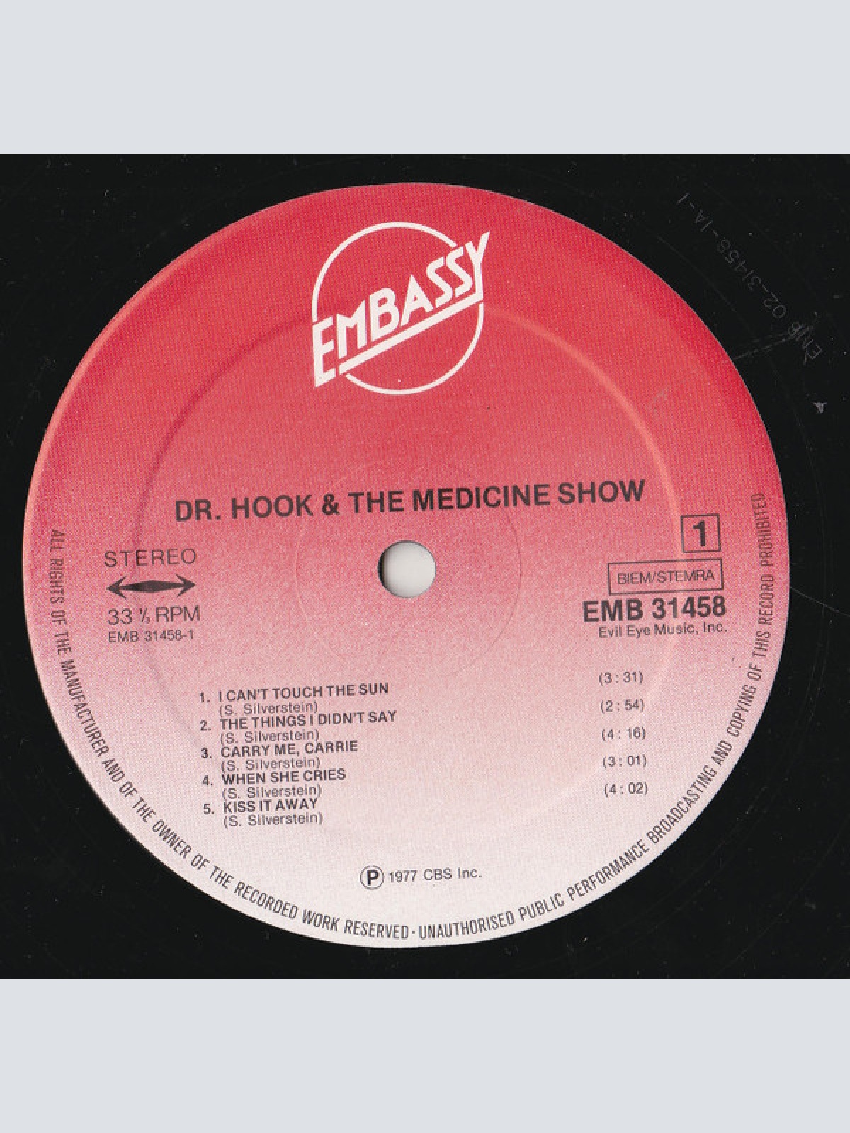 Vinyl / Dr. Hook & The Medicine Show - Sylvia's Mother