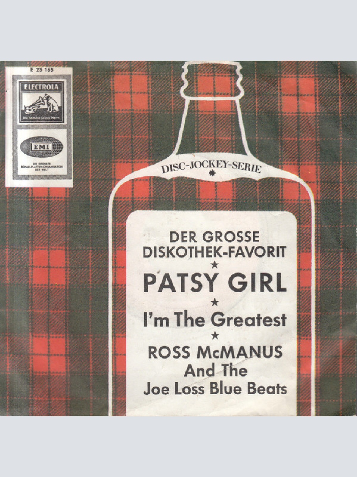 Vinyl / Ross McManus And The Joe Loss Blue Beats - Patsy Girl