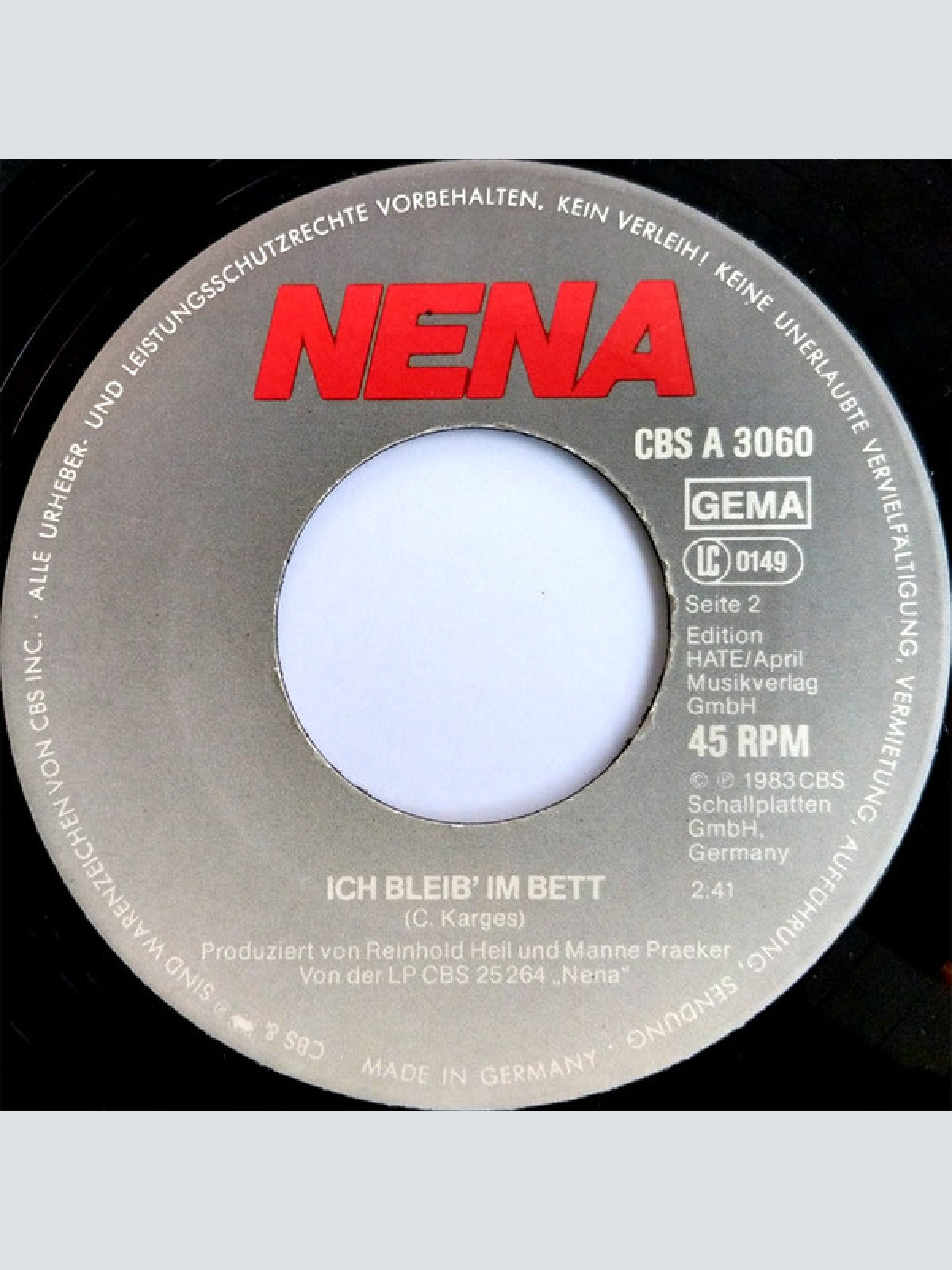 Vinyl / Nena - 99 Luftballons