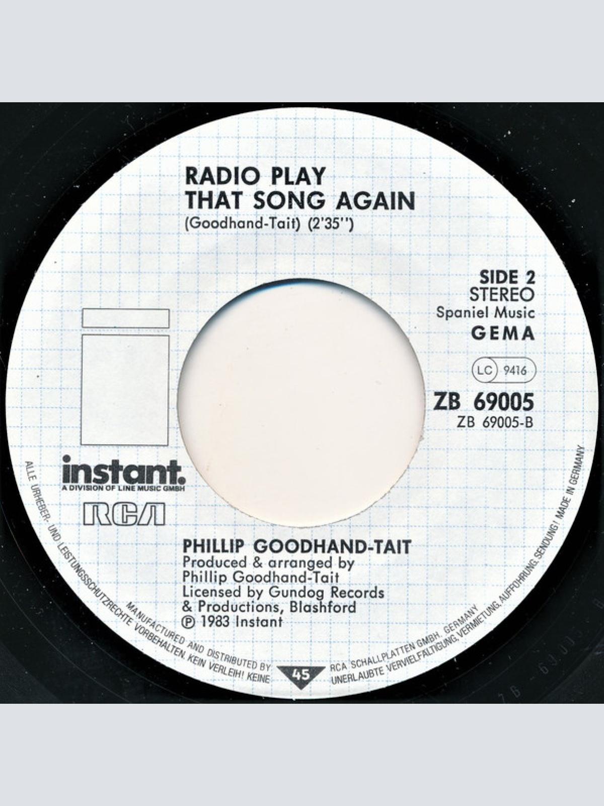 Vinyl / Phillip Goodhand-Tait - Heartbeat