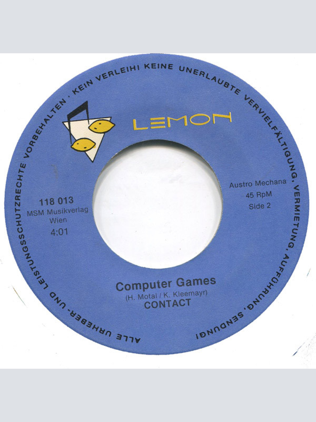 Vinyl / Contact (11) - Schwarze Madonna