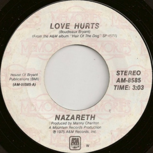 Vinyl / Nazareth (2) - Love Hurts