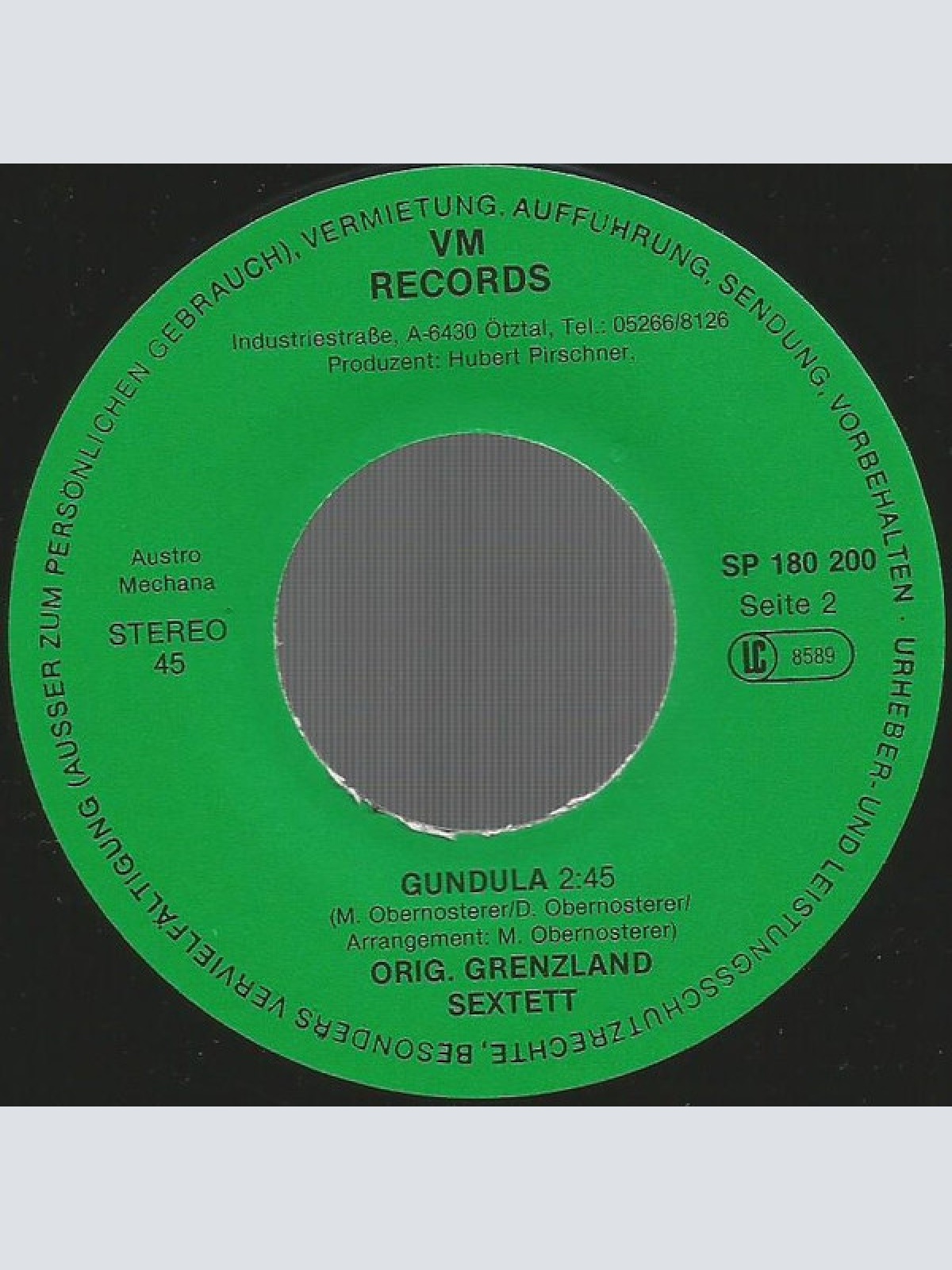 Vinyl / Original Grenzland Sextett - Tutti Frutti