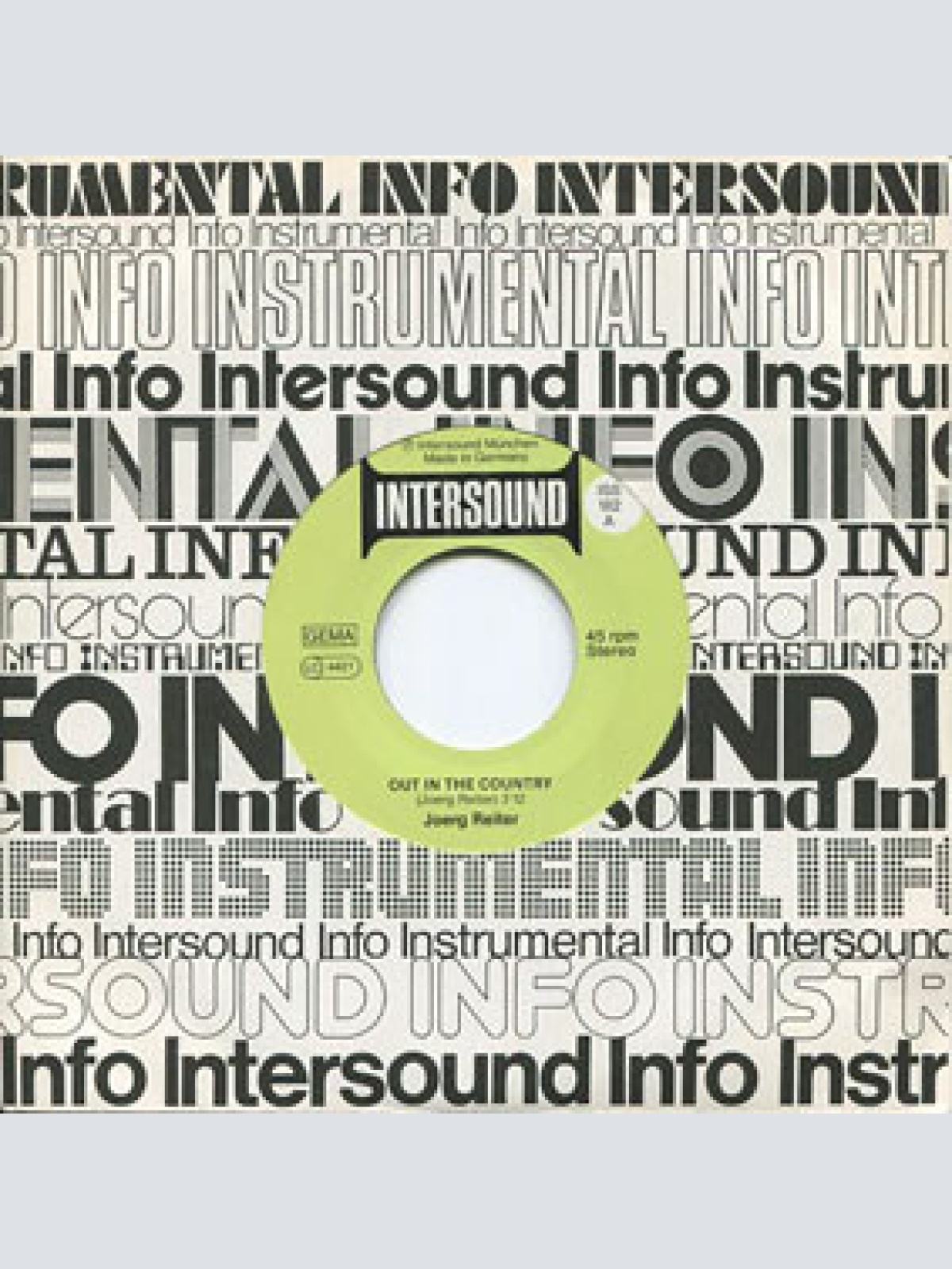 Vinyl / Joerg Reiter - Out In The Country / Mic Mac