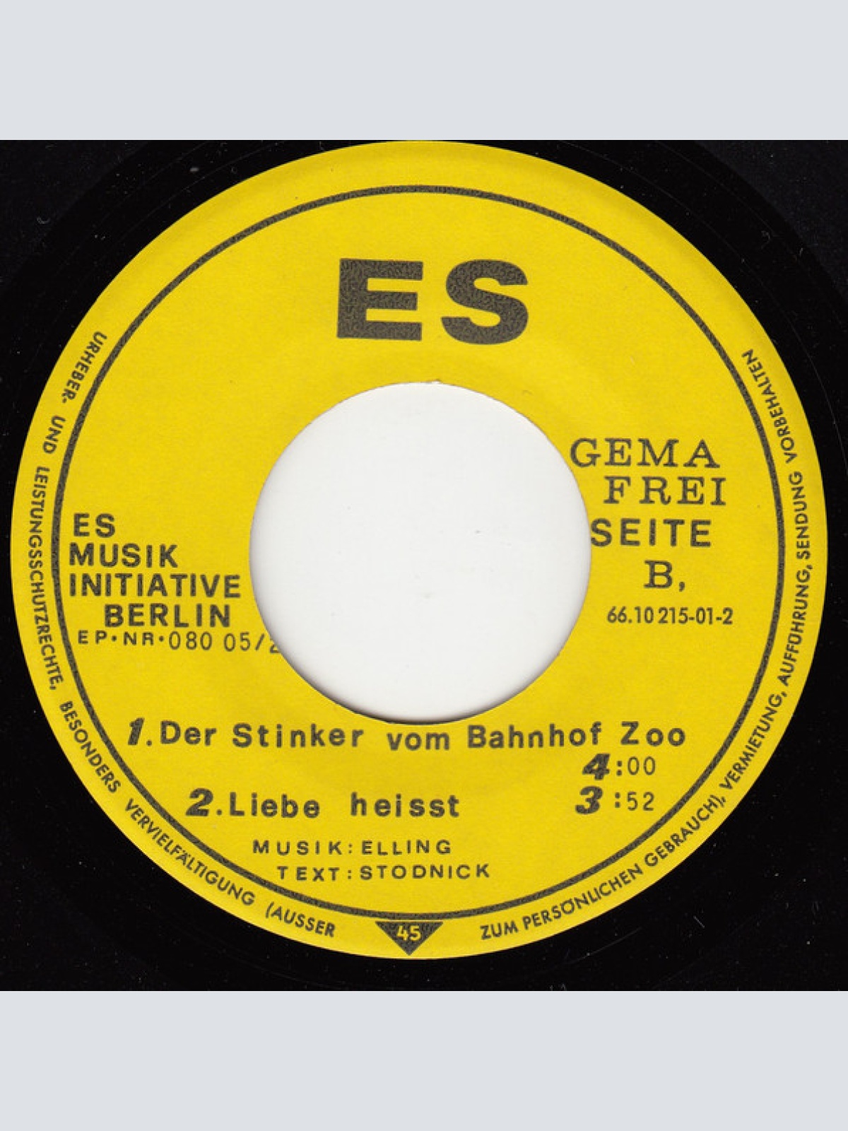 Vinyl / Rinnsteinsynphoniker - Ein Garten Aus Stein