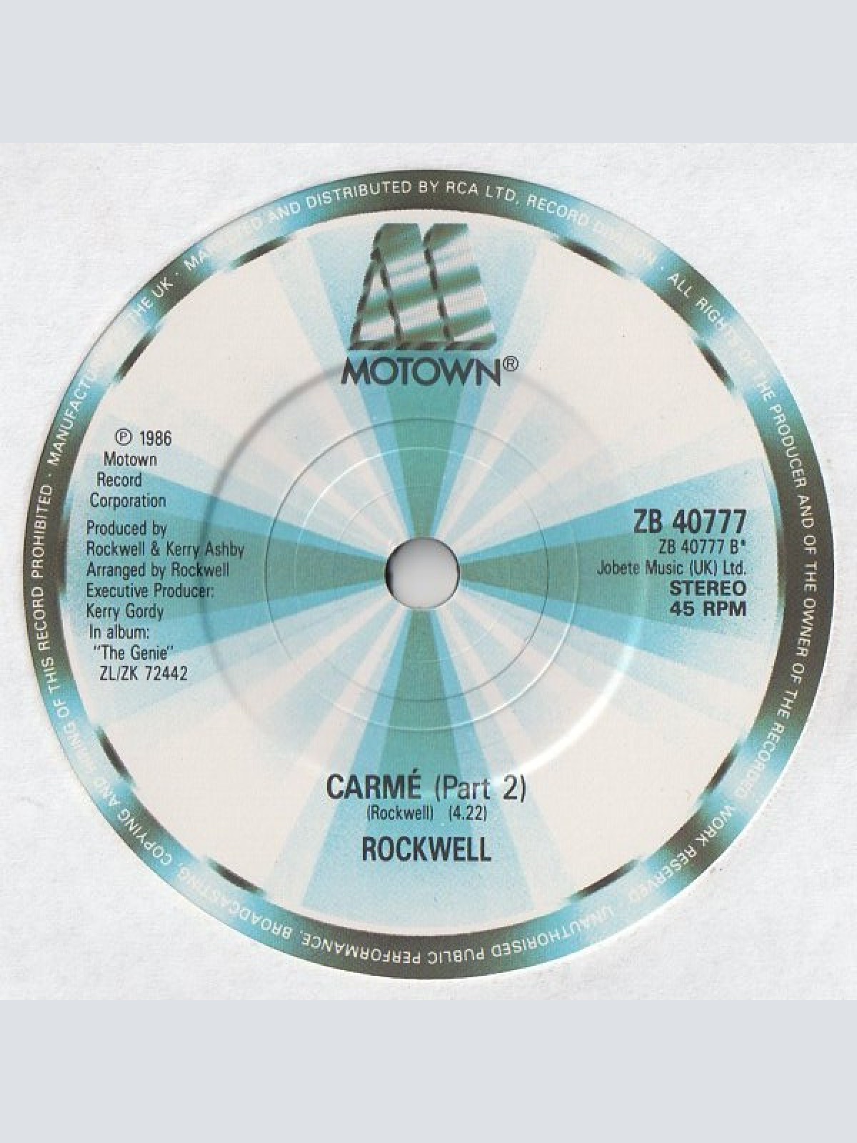 Vinyl / Rockwell - Carmé