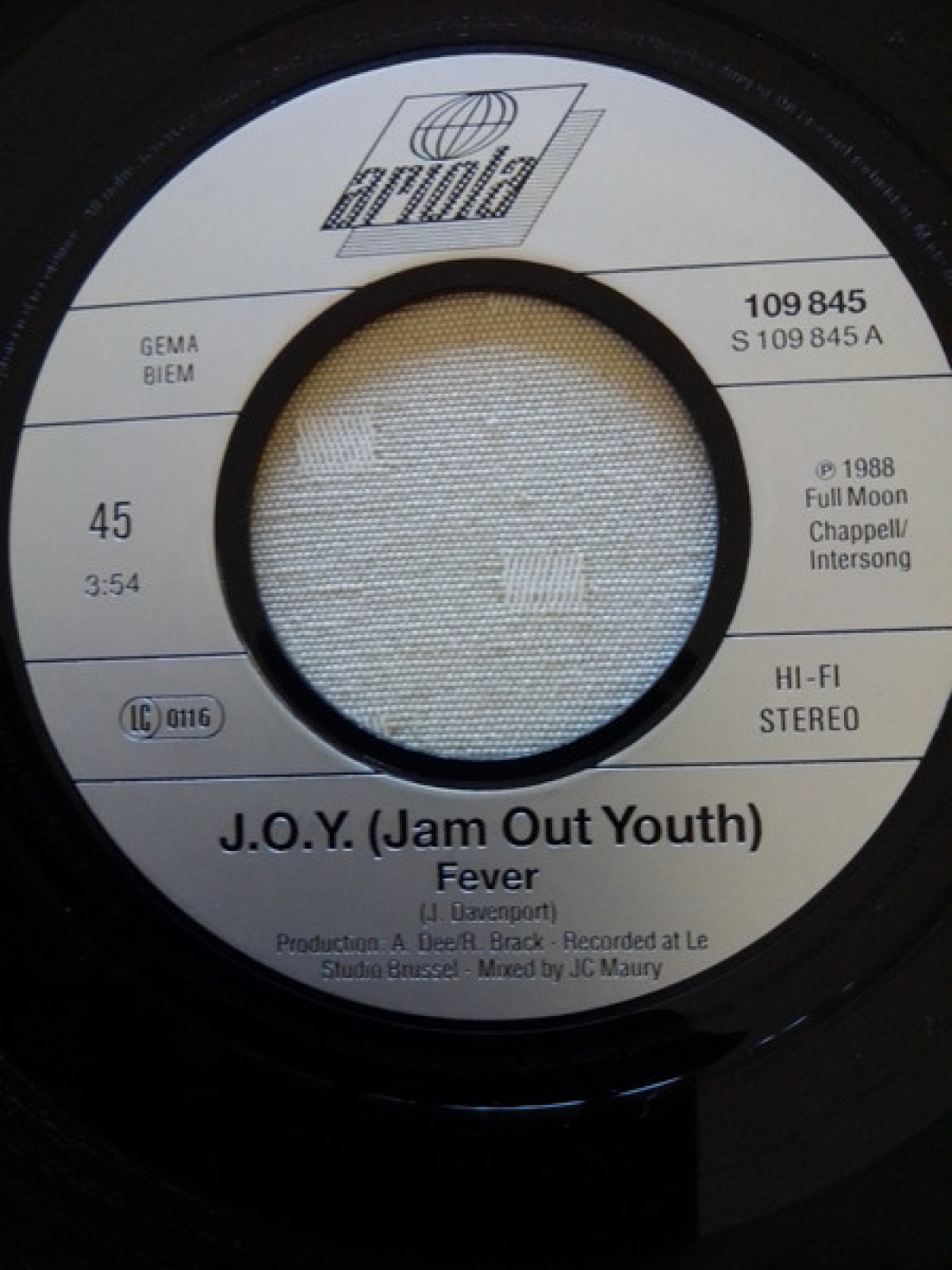 Vinyl / J.O.Y.* - Fever