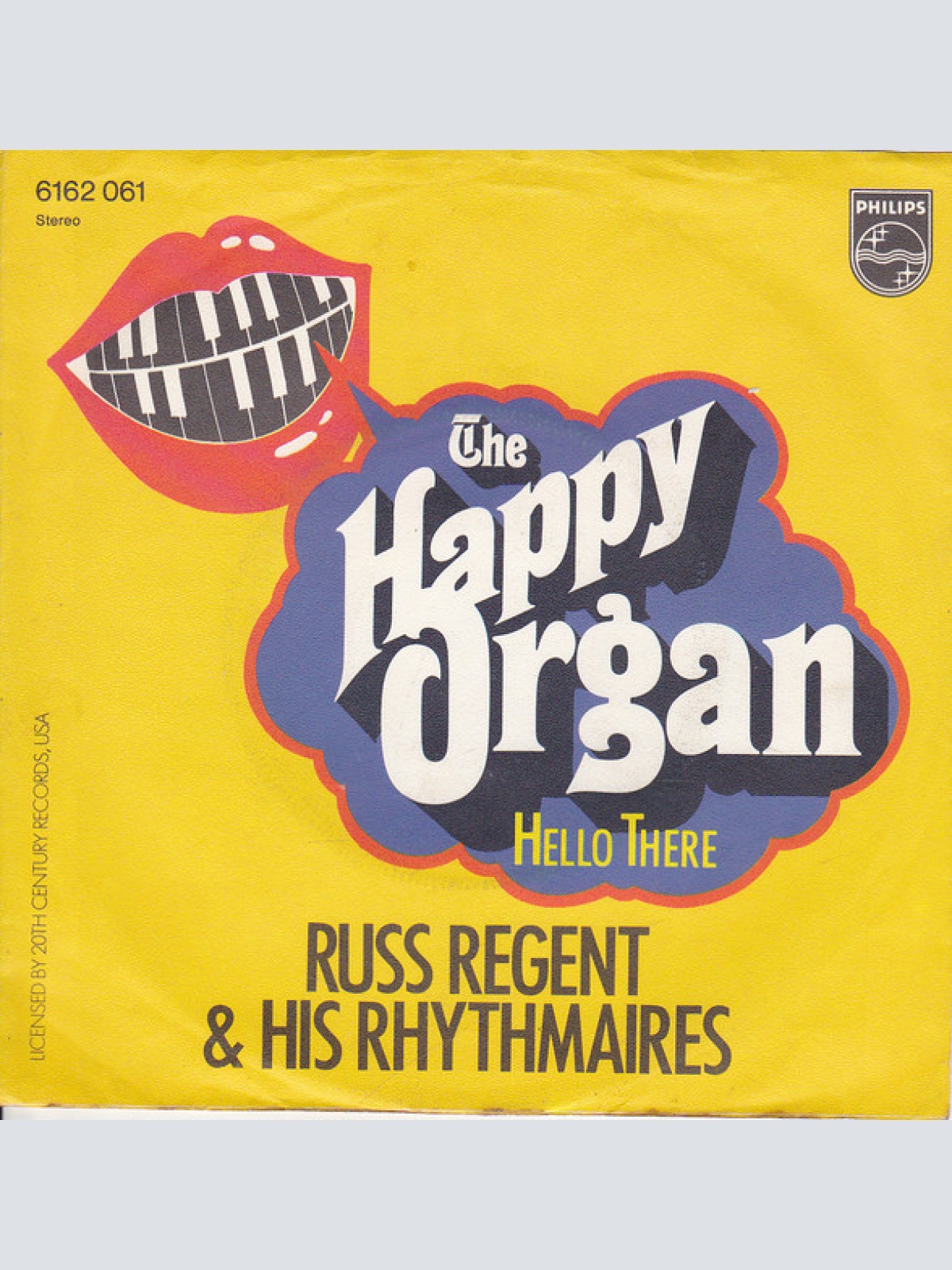 Vinyl / Russ Regent And His Rhythmaires - The Happy Organ
