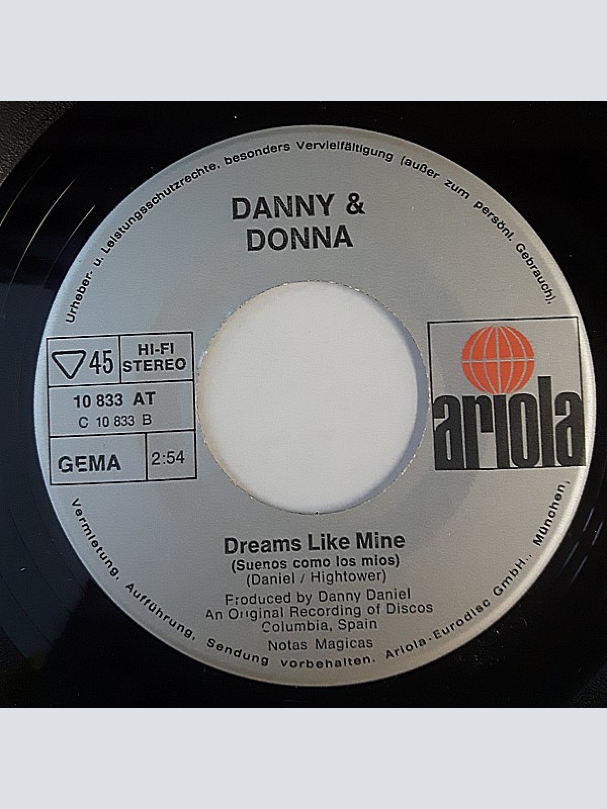 Vinyl / Danny* & Donna* - El Vals De Las Mariposas (The Story Of The Butterfly Waltz)