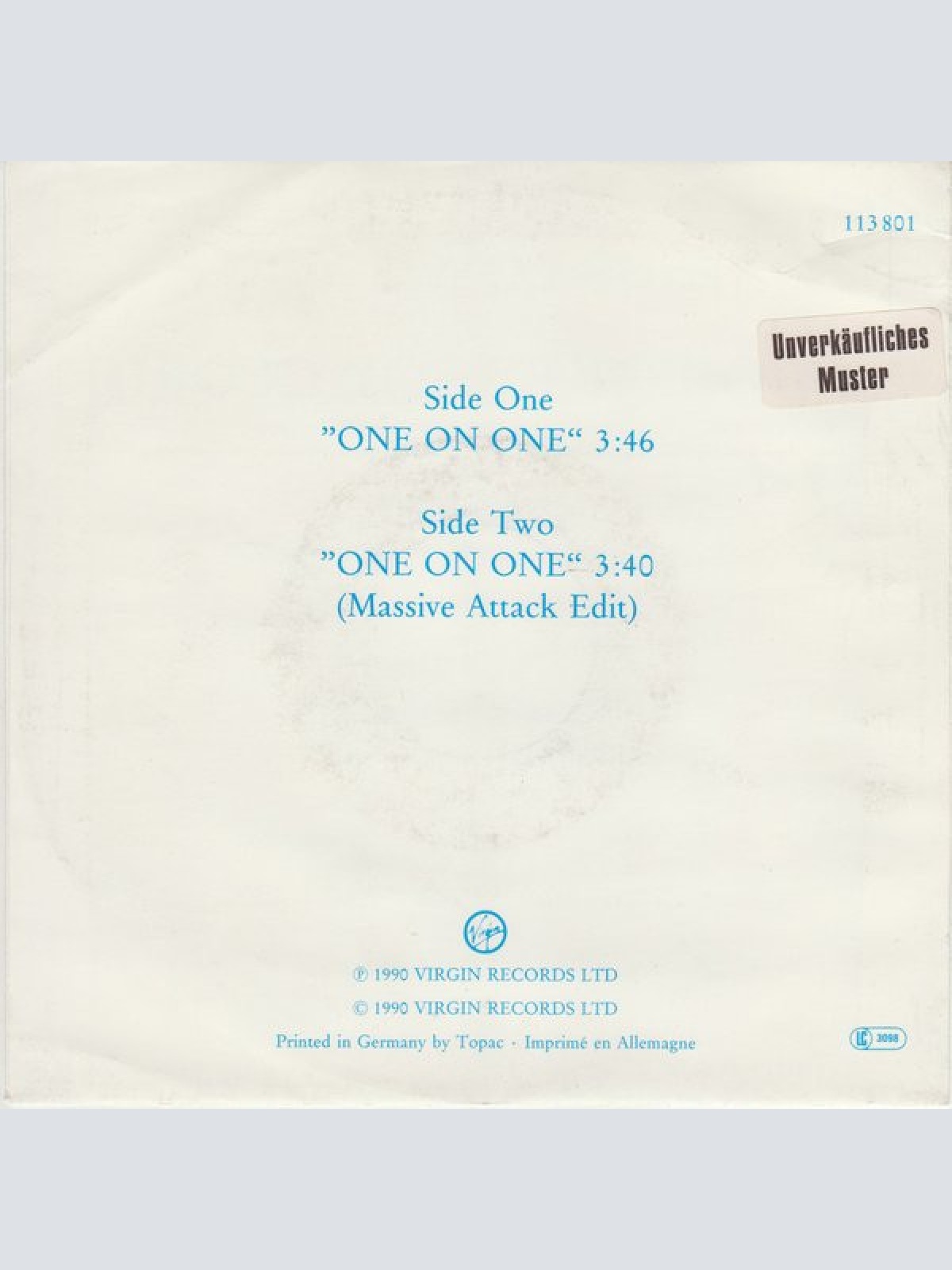 Vinyl / Jesus Loves You - One On One