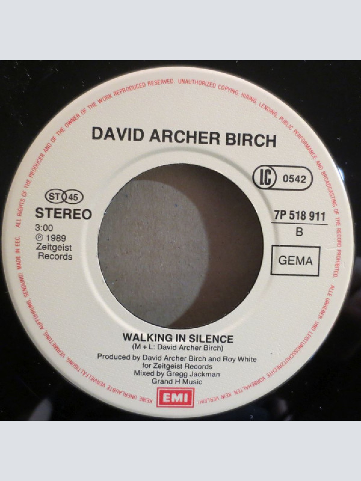 Vinyl / David Archer Birch - Paper Tiger