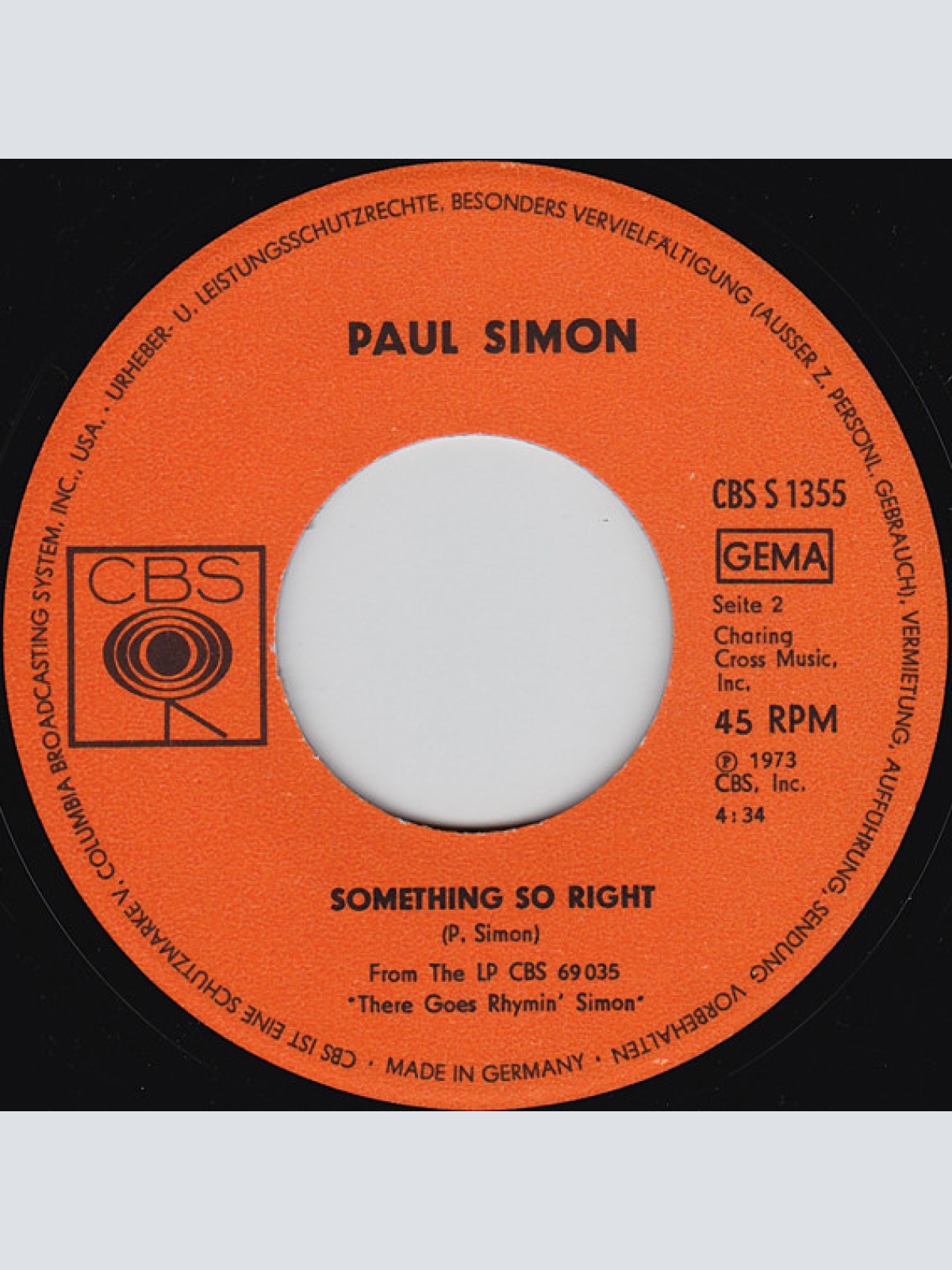 Vinyl / Paul Simon - Take Me To The Mardi Gras