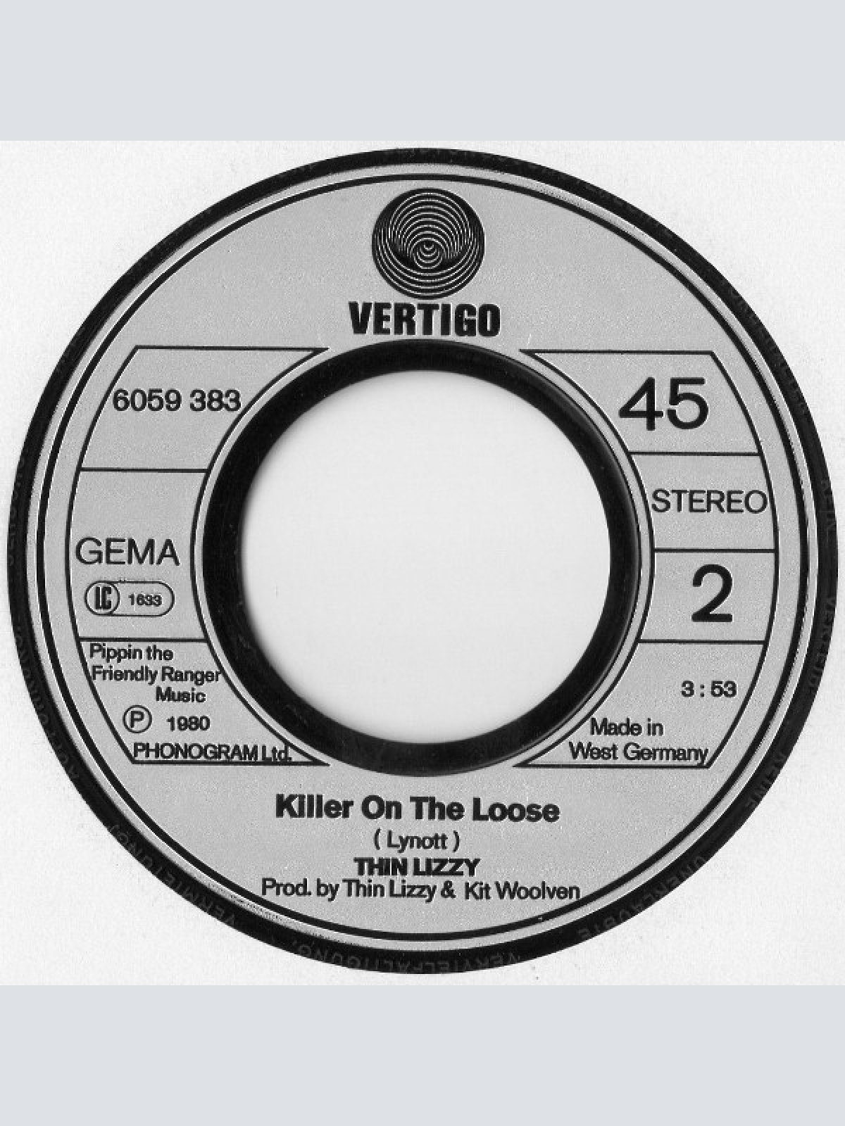 Vinyl / Thin Lizzy - Hey You