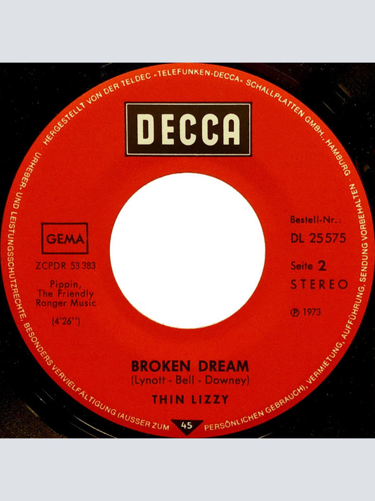 Vinyl / Thin Lizzy - Randolph's Tango