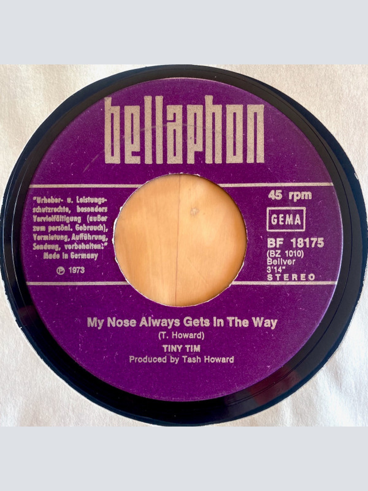 Vinyl / Tiny Tim - Juanita Banana