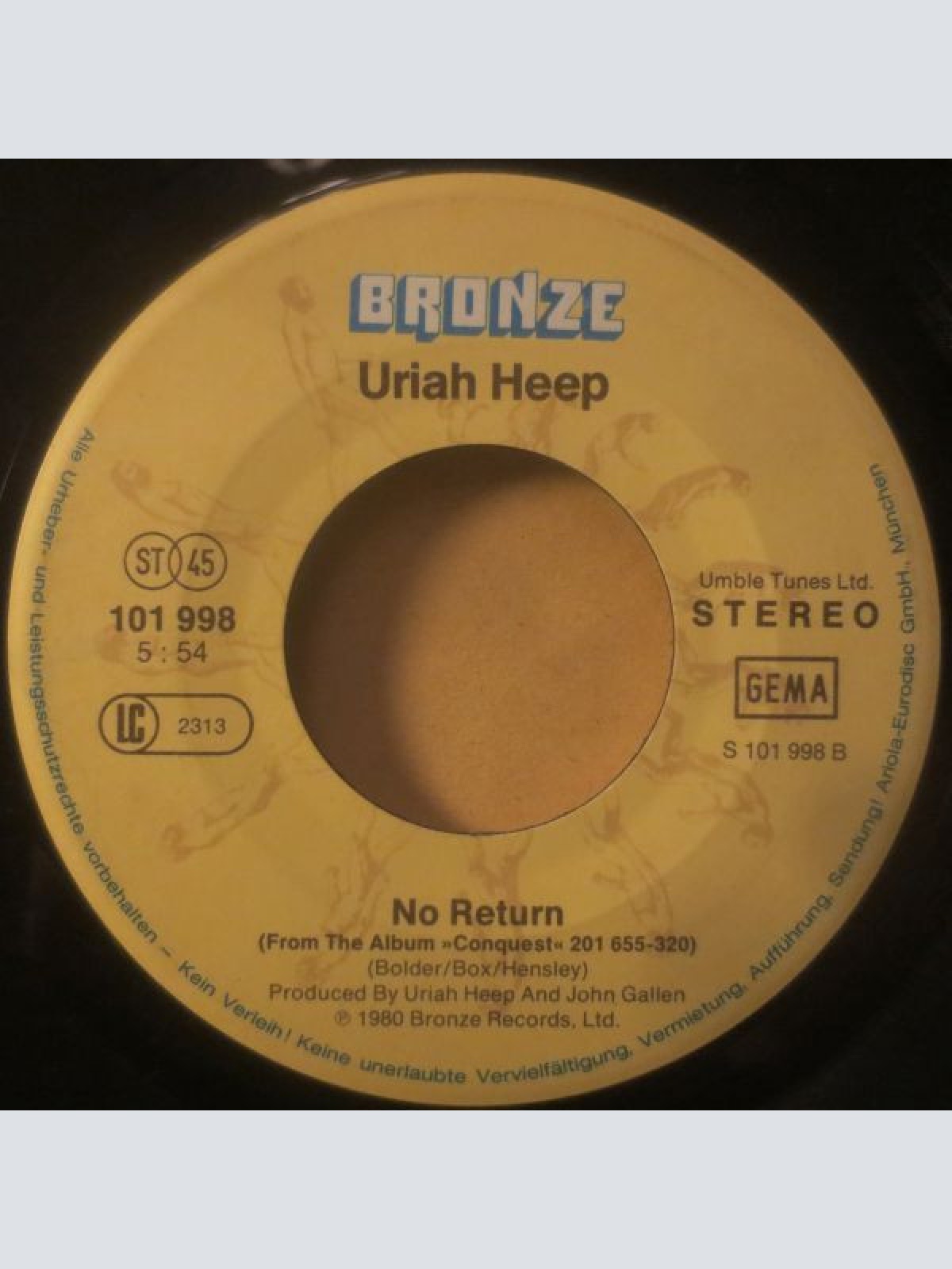 Vinyl / Uriah Heep - Love Stealer / No Return