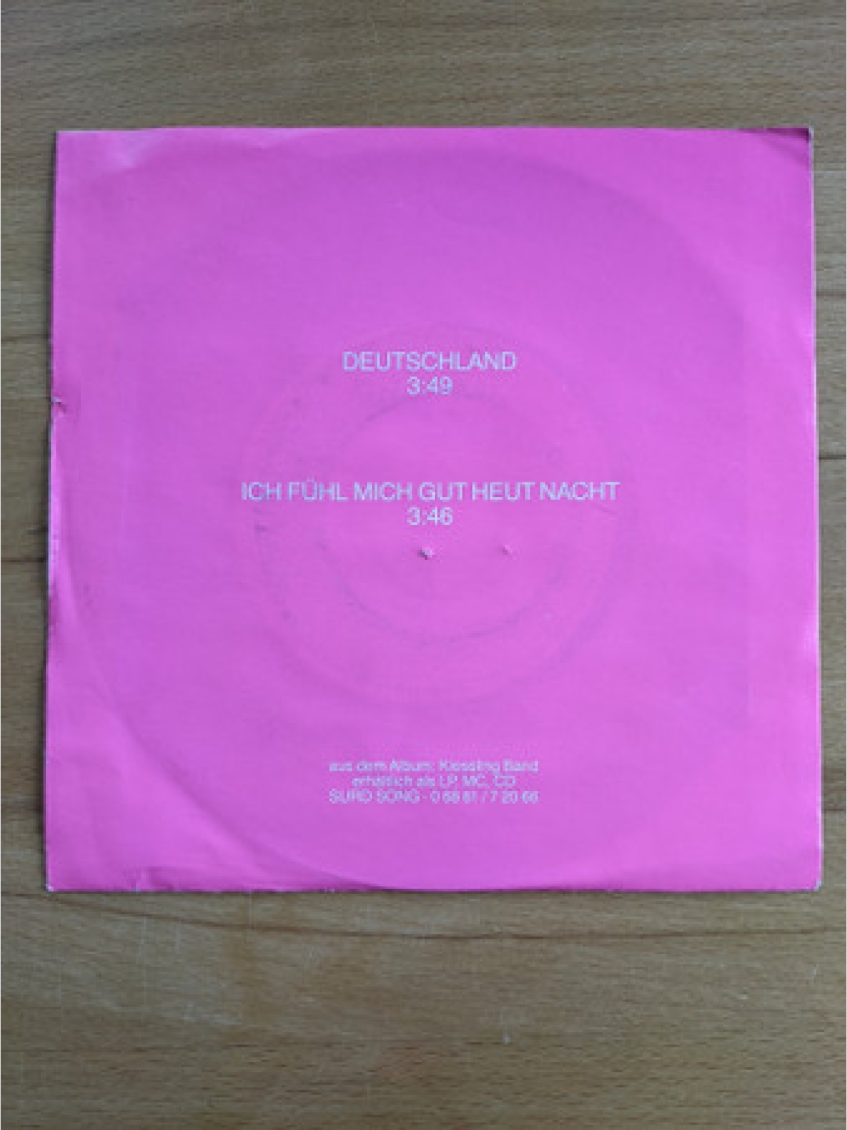 Vinyl / Kiessling Band* - Deutschland