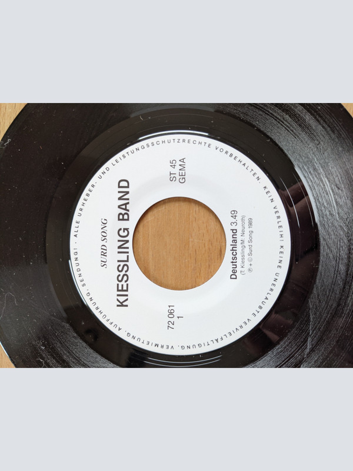 Vinyl / Kiessling Band* - Deutschland