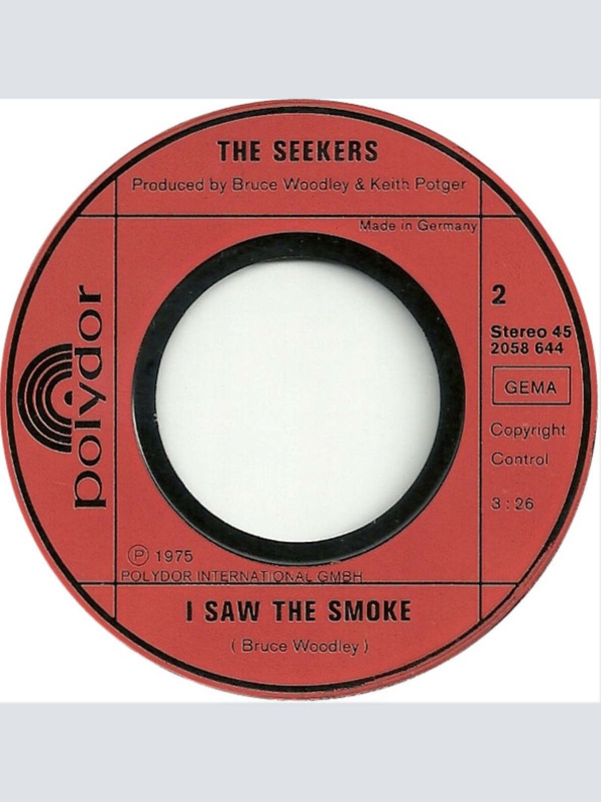 Vinyl / The Seekers - Love Isn't Love Until You Give It Away