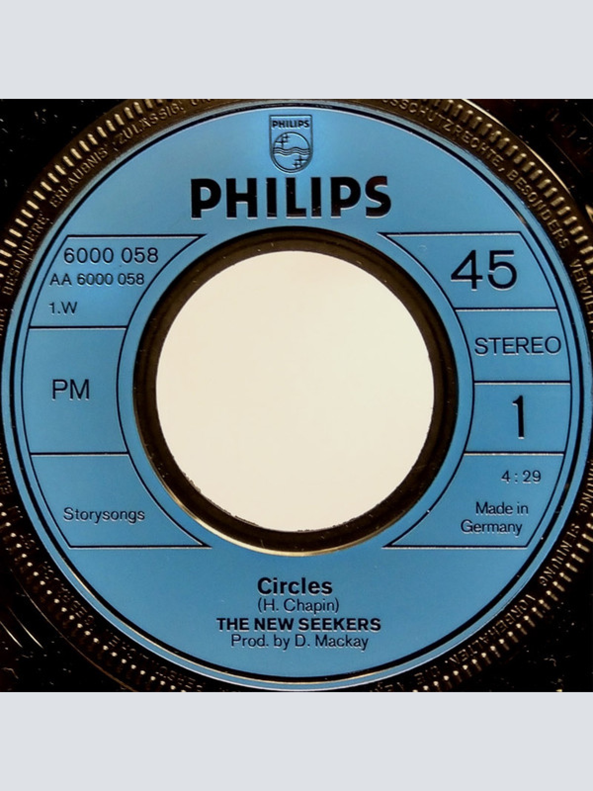 Vinyl / The New Seekers - Circles