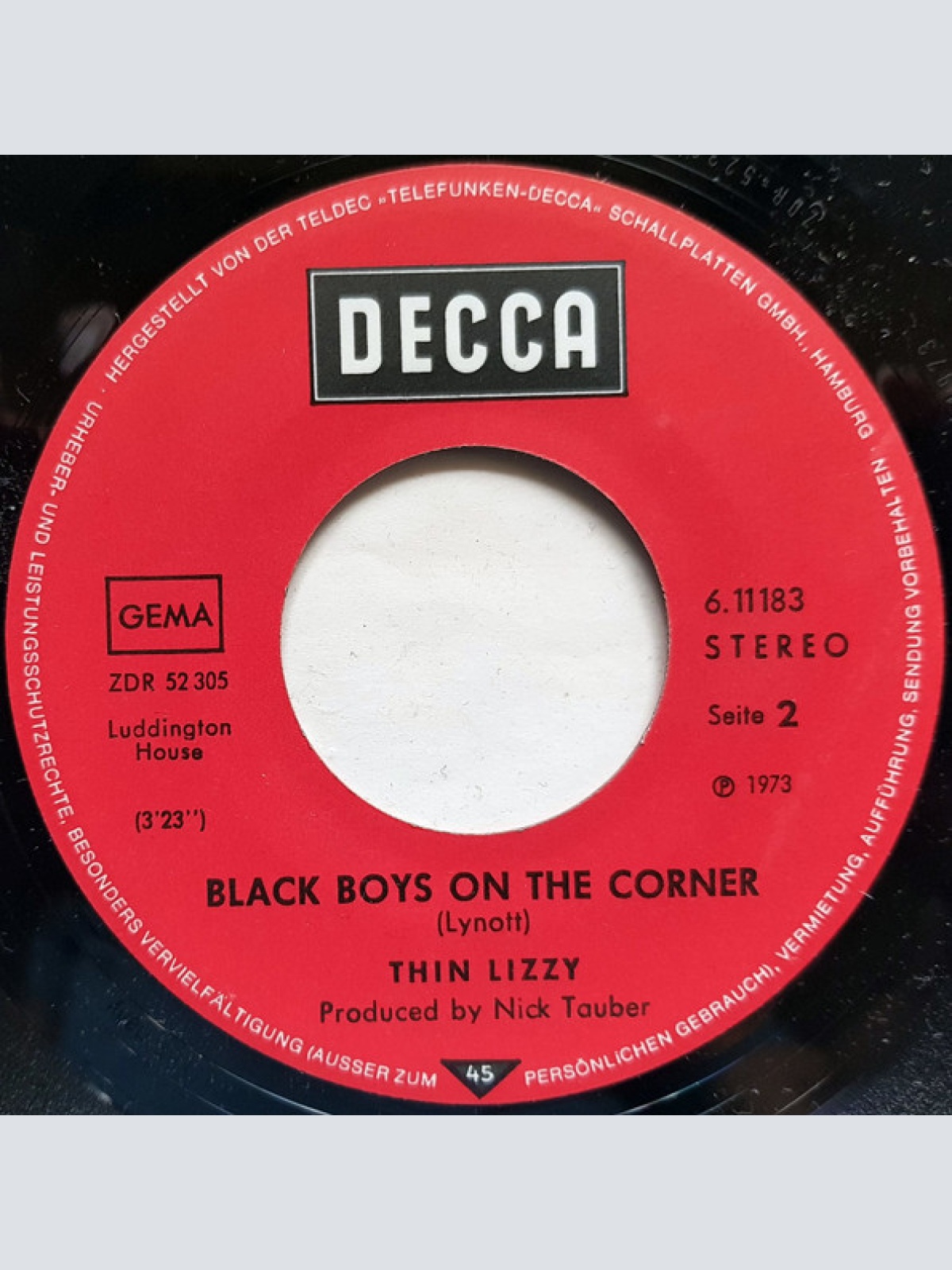 Vinyl / Thin Lizzy - Whisky In The Jar