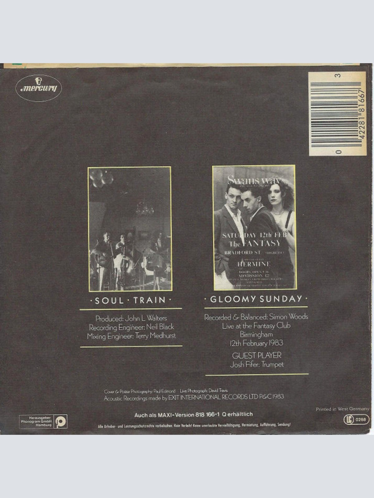 Vinyl / Swans Way - Soul Train