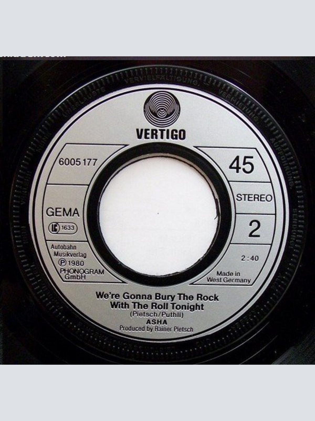 Vinyl / Asha* - Fall Out Dust