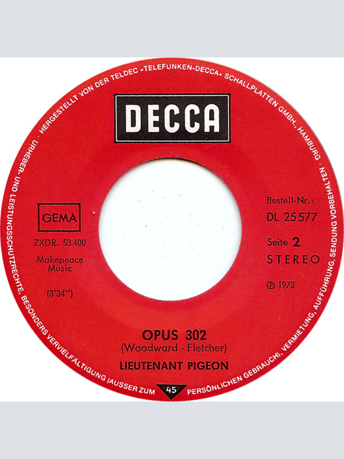 Vinyl / Lieutenant Pigeon - ...And The Fun Goes On