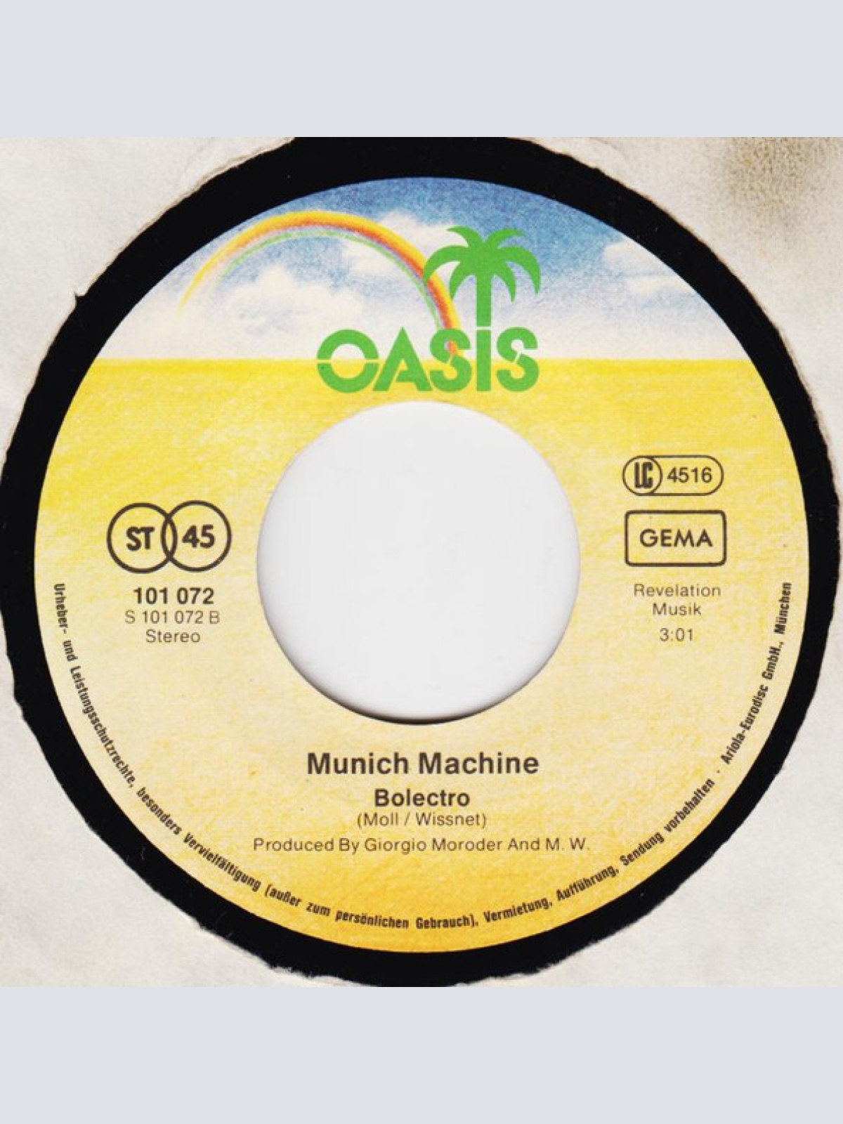Vinyl / Munich Machine - Party Light