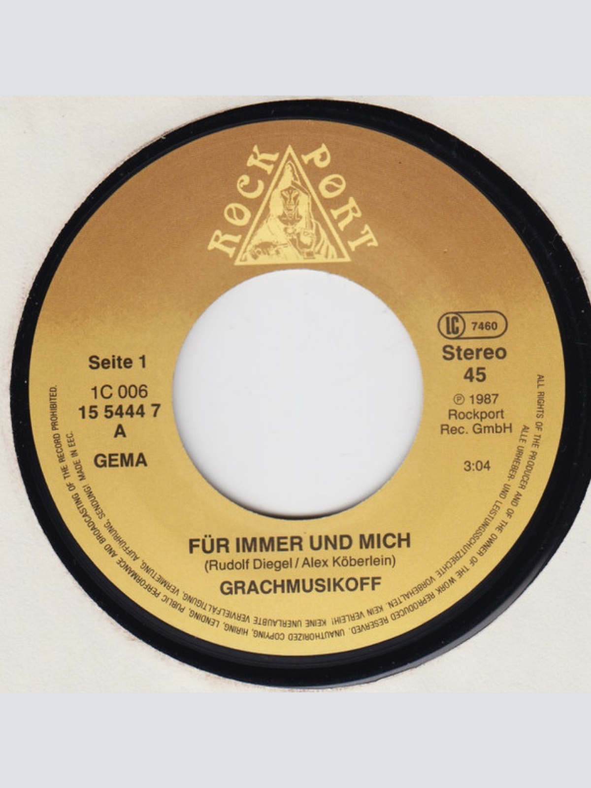 Vinyl / Grachmusikoff - Für Immer Und Mich