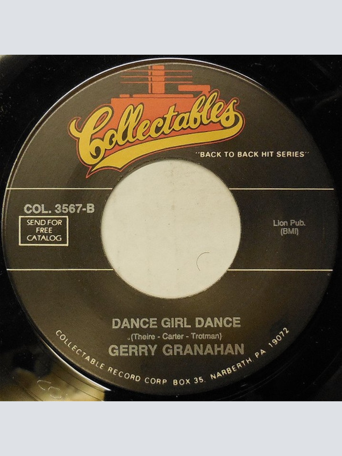 Vinyl / Gerry Granahan - No Chemise Please