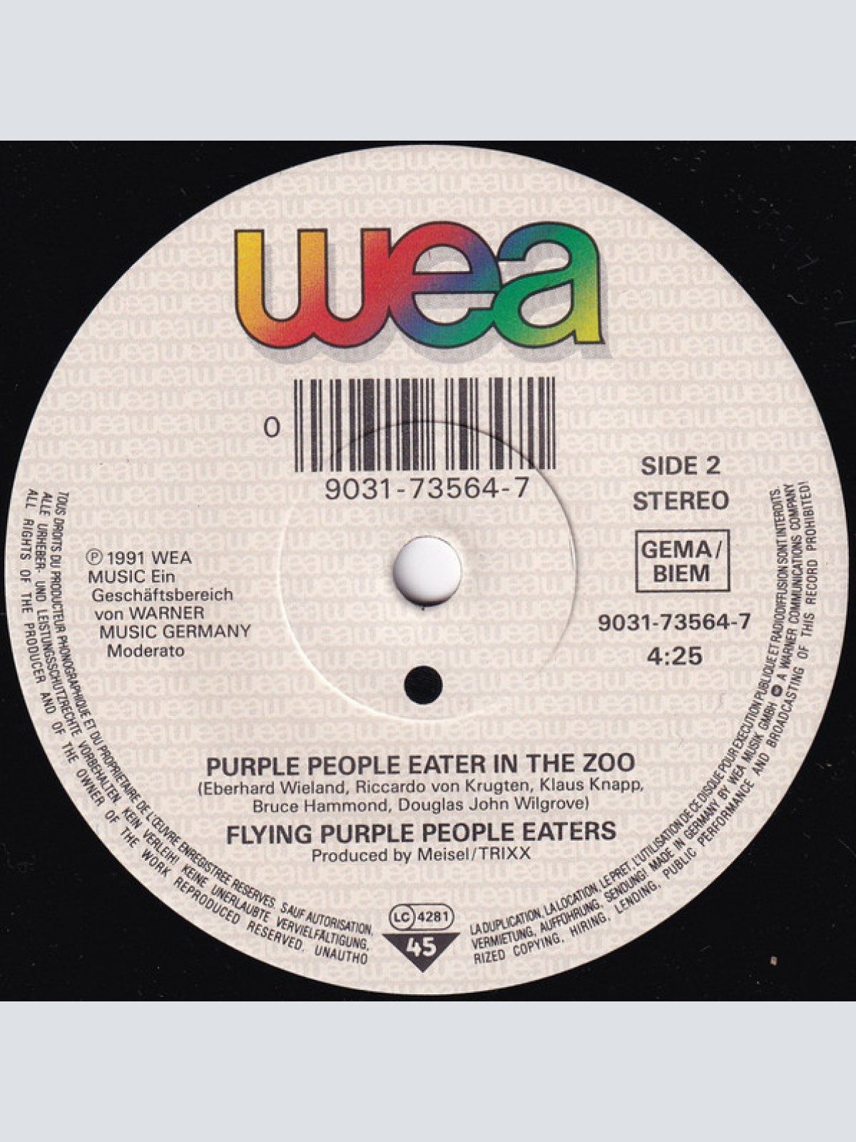 Vinyl / Flying Purple People Eaters - Purple People Eater