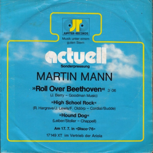 Vinyl / Martin Mann - Roll Over Beethoven