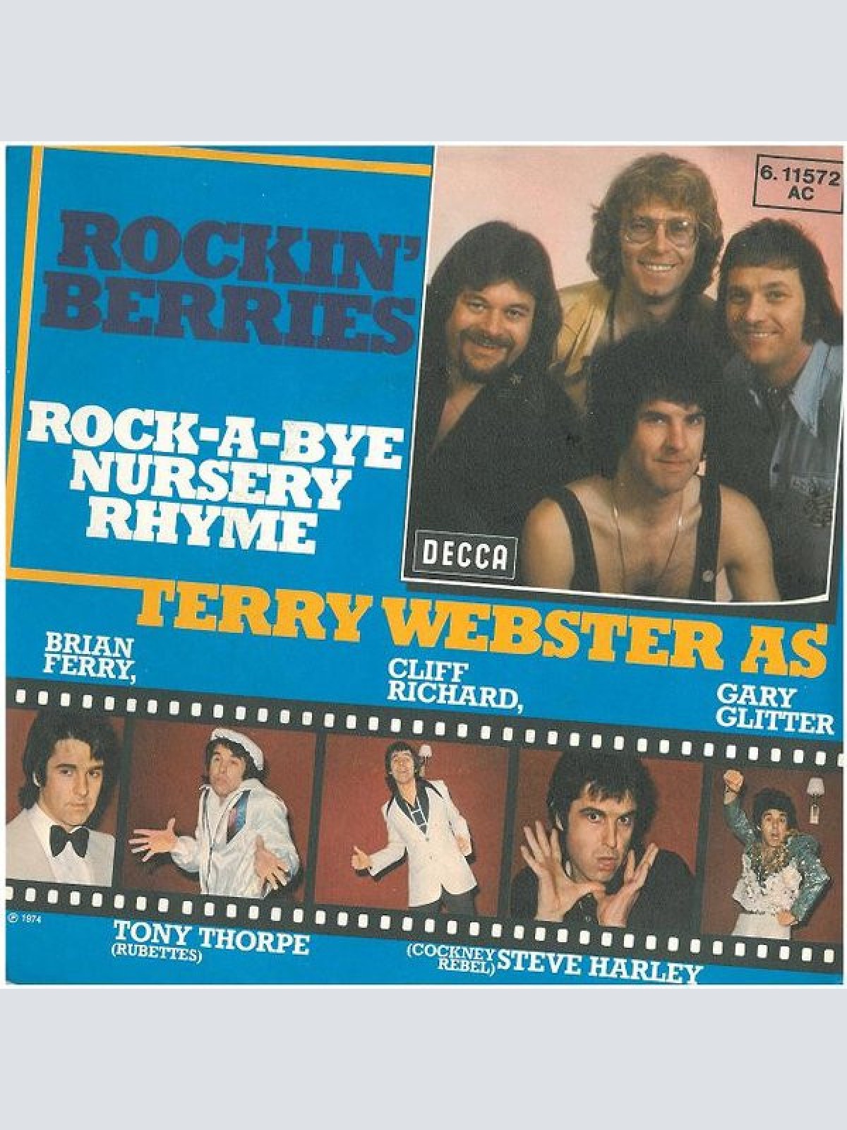 Vinyl / Rockin' Berries* - Rock-A-Bye Nursery Rhyme