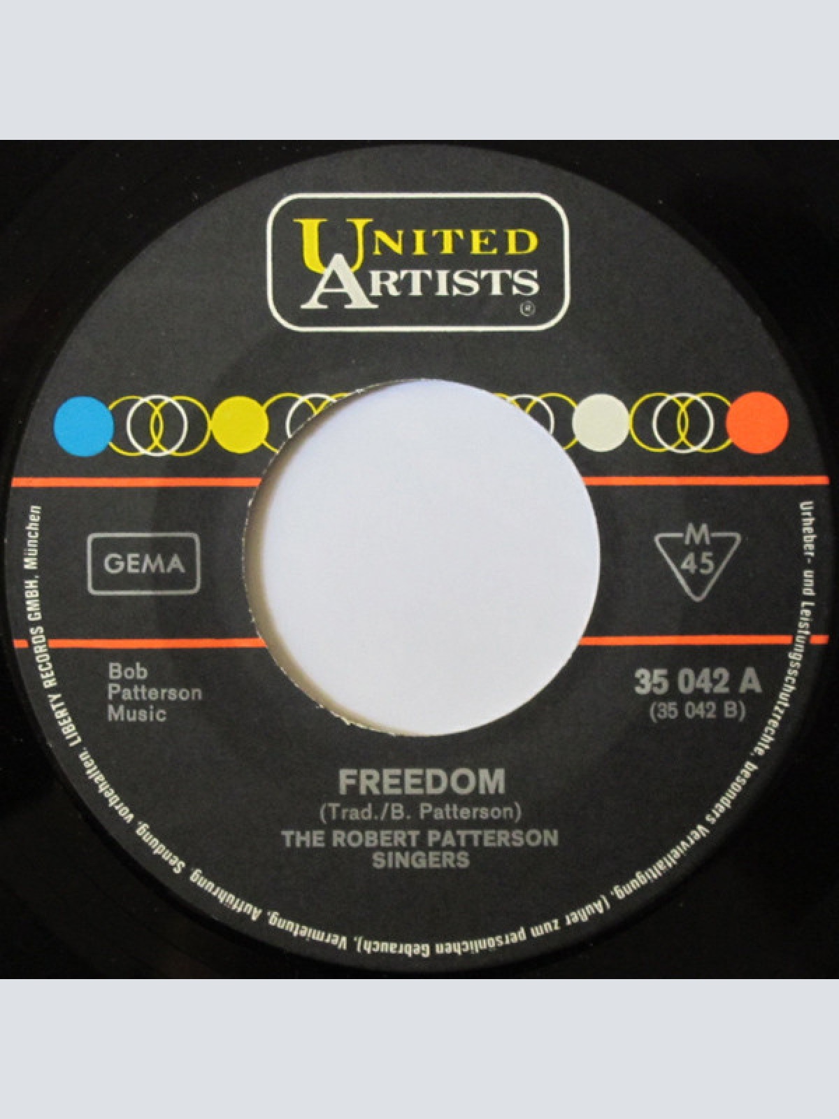 Vinyl / The Robert Patterson Singers - When The Saints Go Marchin In (The Robert Patterson Singers "Live" In Europa)