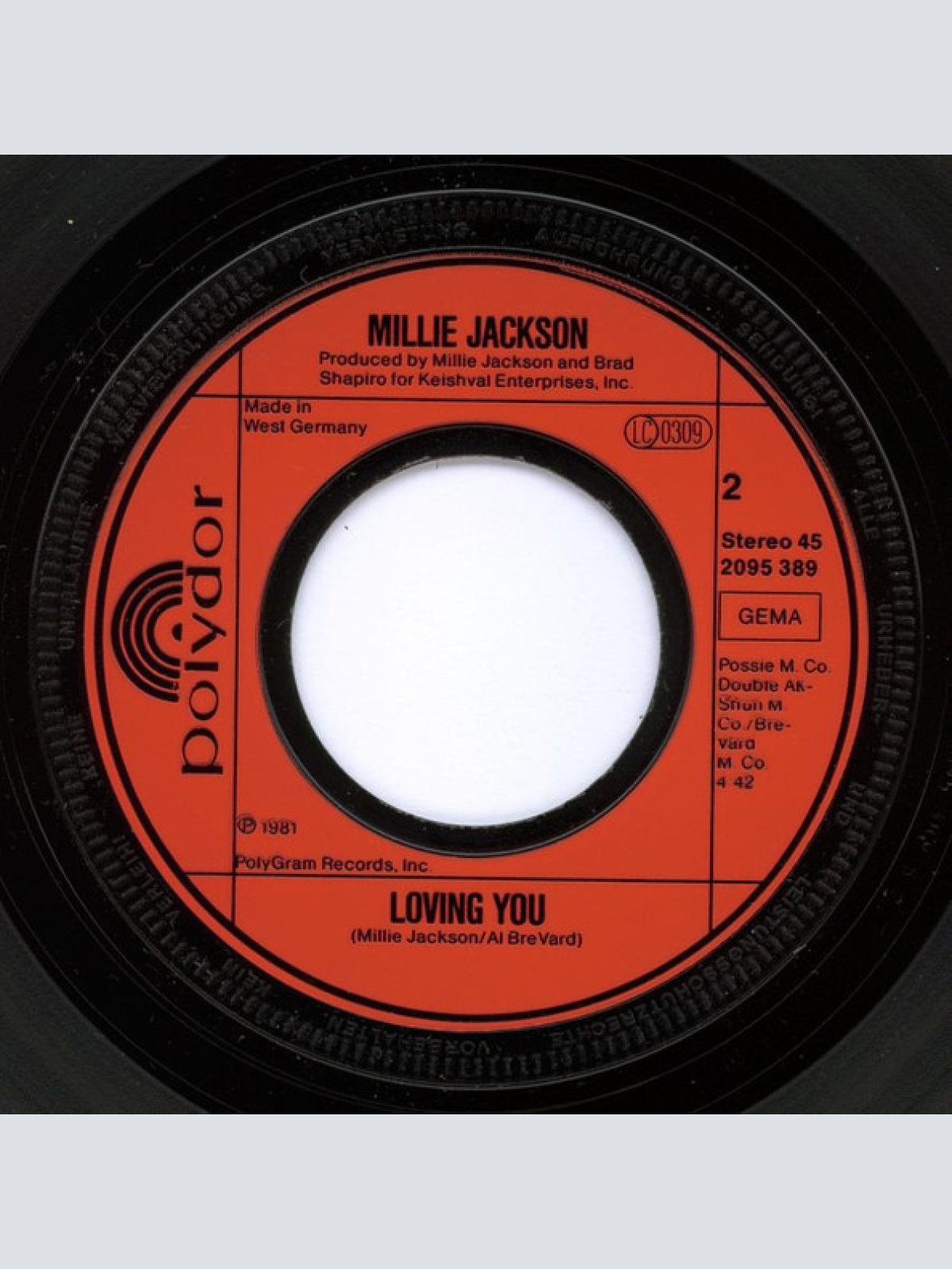 Vinyl / Millie Jackson - I Can't Stop Loving You