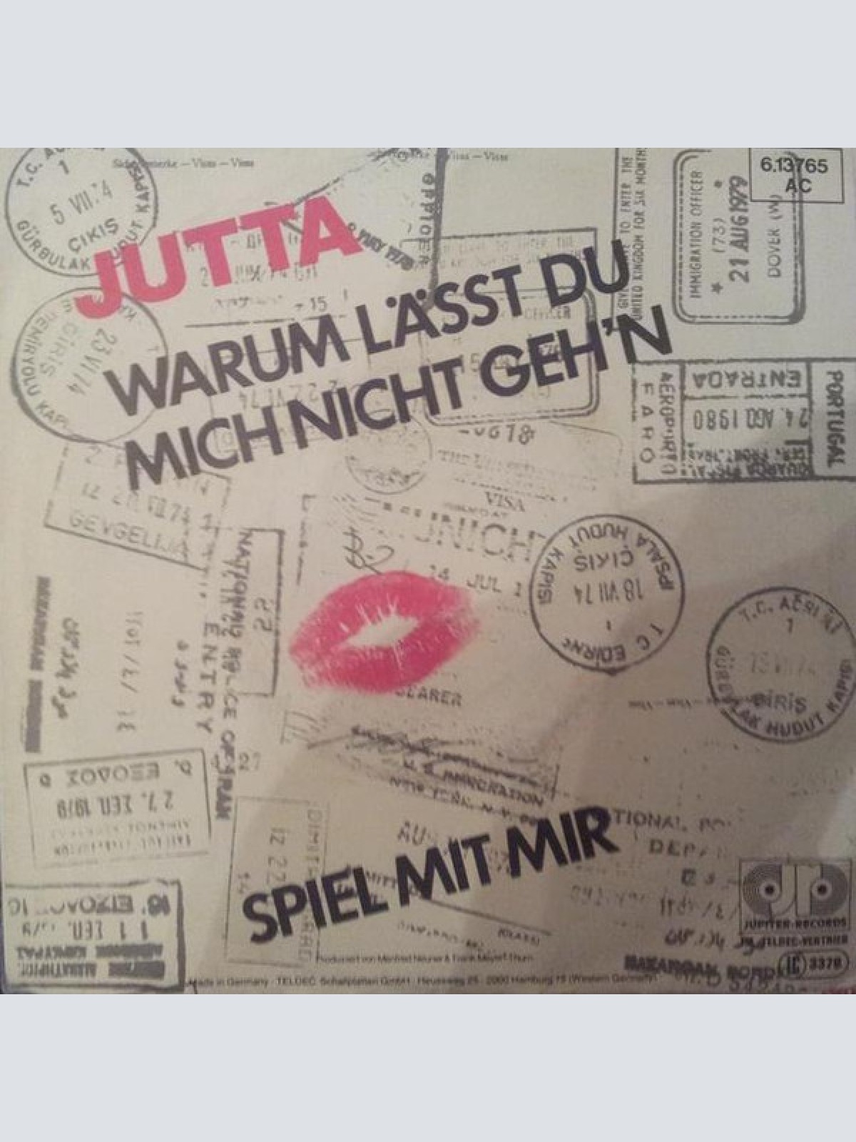 Vinyl / Jutta (5) - Warum Lässt Du Mich Nicht Geh'n