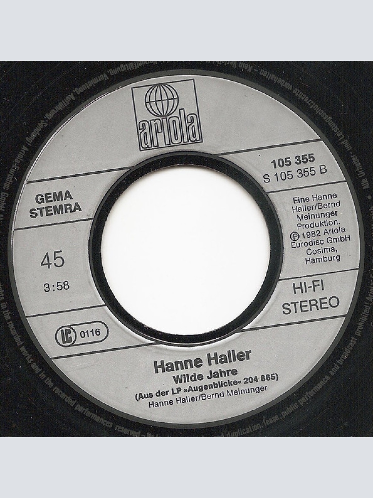 Vinyl / Hanne Haller - Die Nacht Der Wölfe