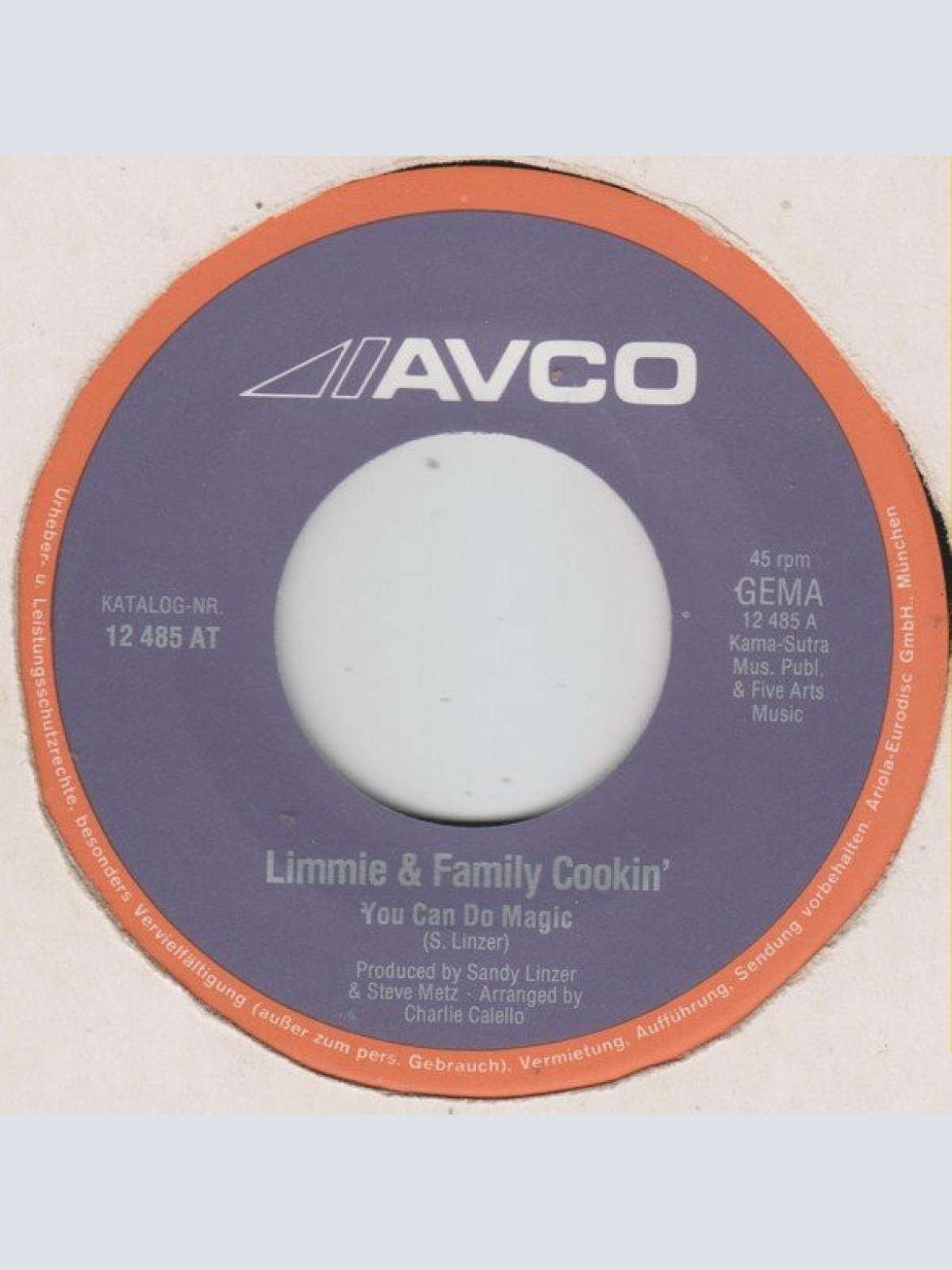 Vinyl / Limmie & Family Cookin' - You Can Do Magic