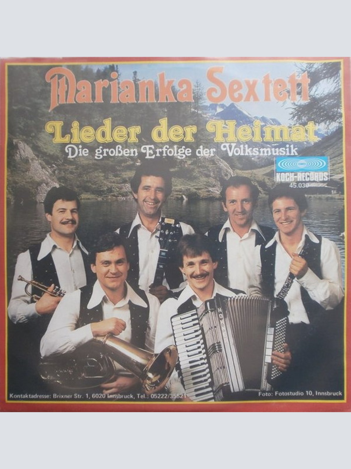 Vinyl / Marianka Sextett - Lieder Der Heimat
