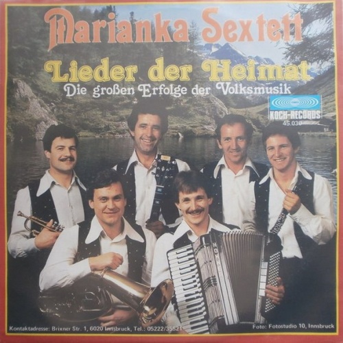 Vinyl / Marianka Sextett - Lieder Der Heimat