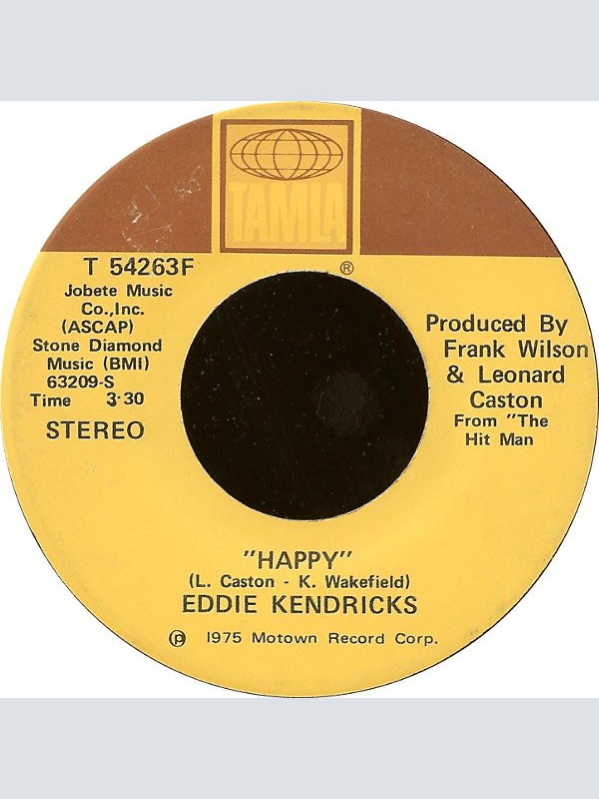 Vinyl / Eddie Kendricks - Happy / Deep And Quiet Love