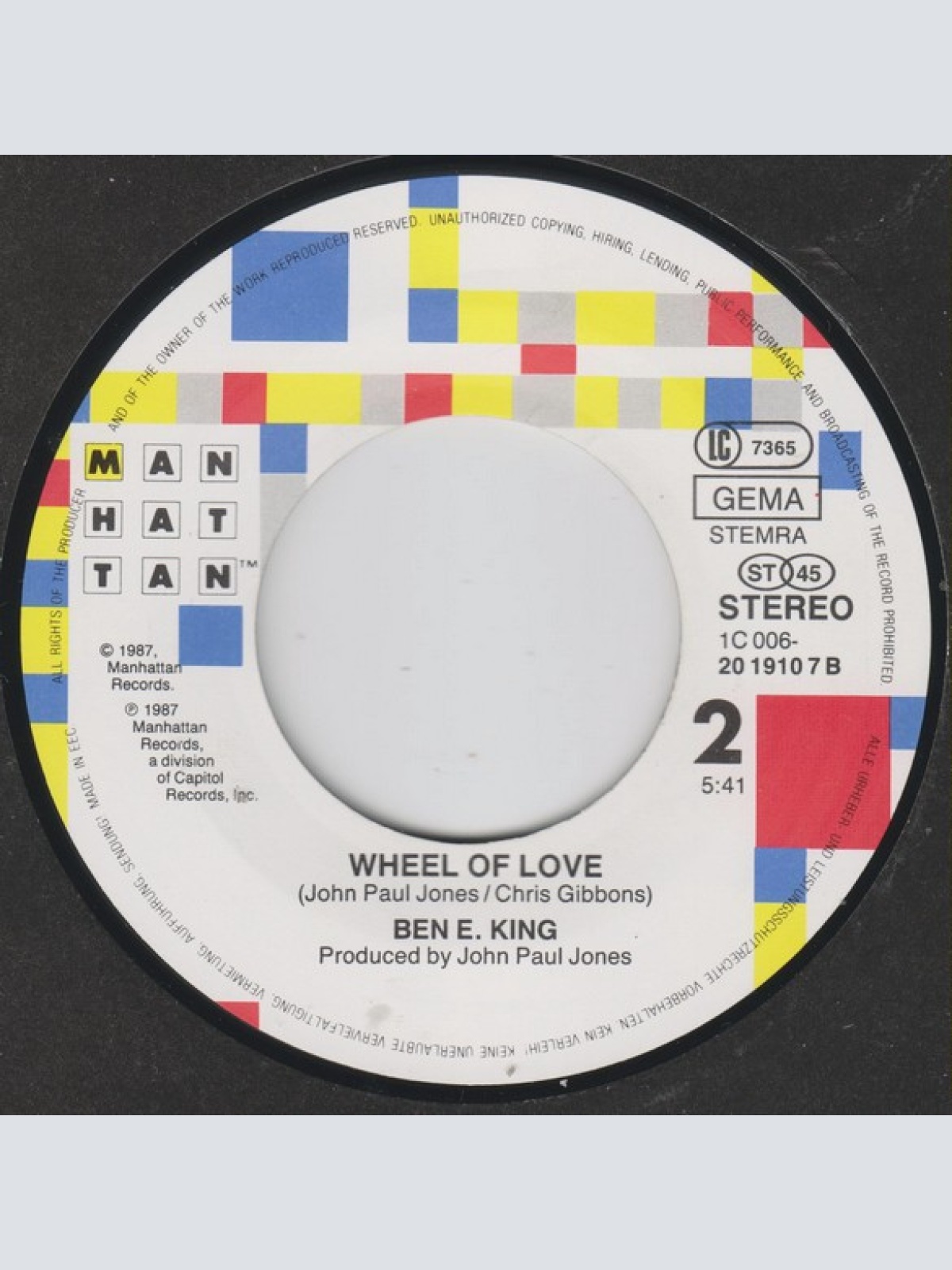 Vinyl / Ben E King* - Save The Last Dance For Me