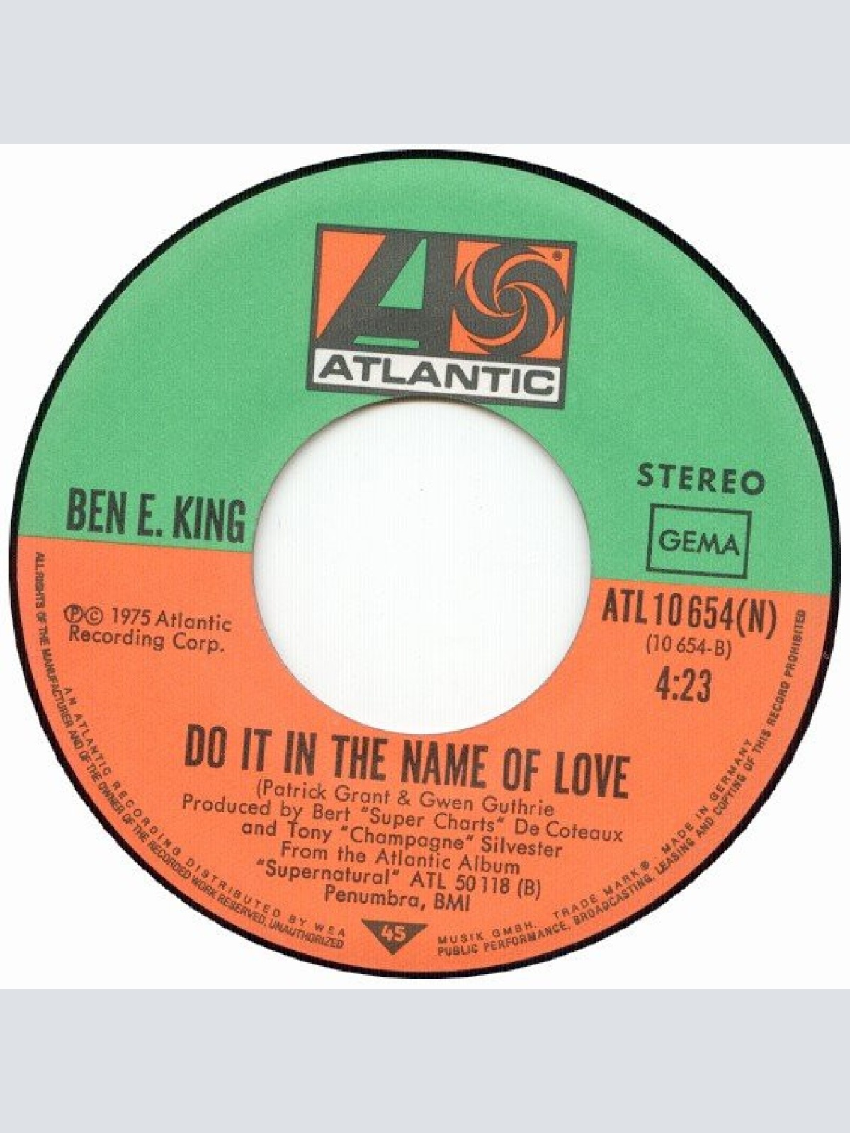 Vinyl / Ben E. King - Happiness Is Where You Find It