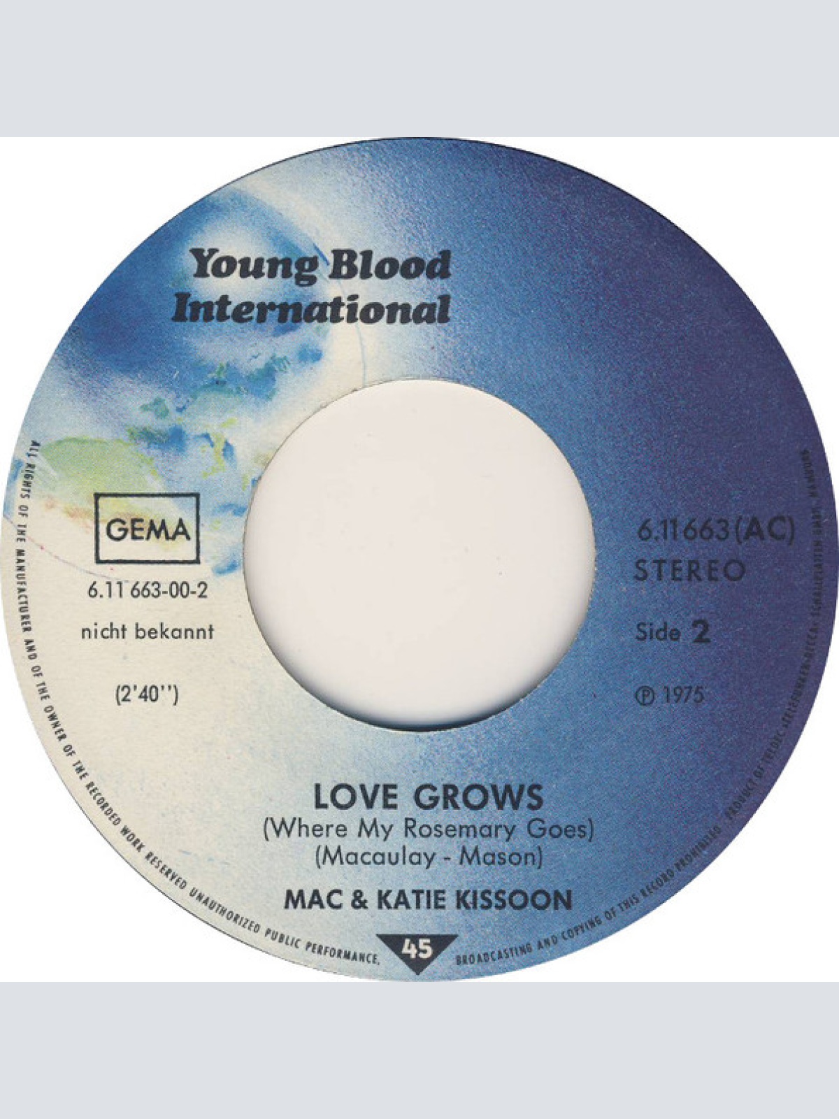 Vinyl / Mac And Katie Kissoon - Get Down With It (I Can't Get No Satisfaction)